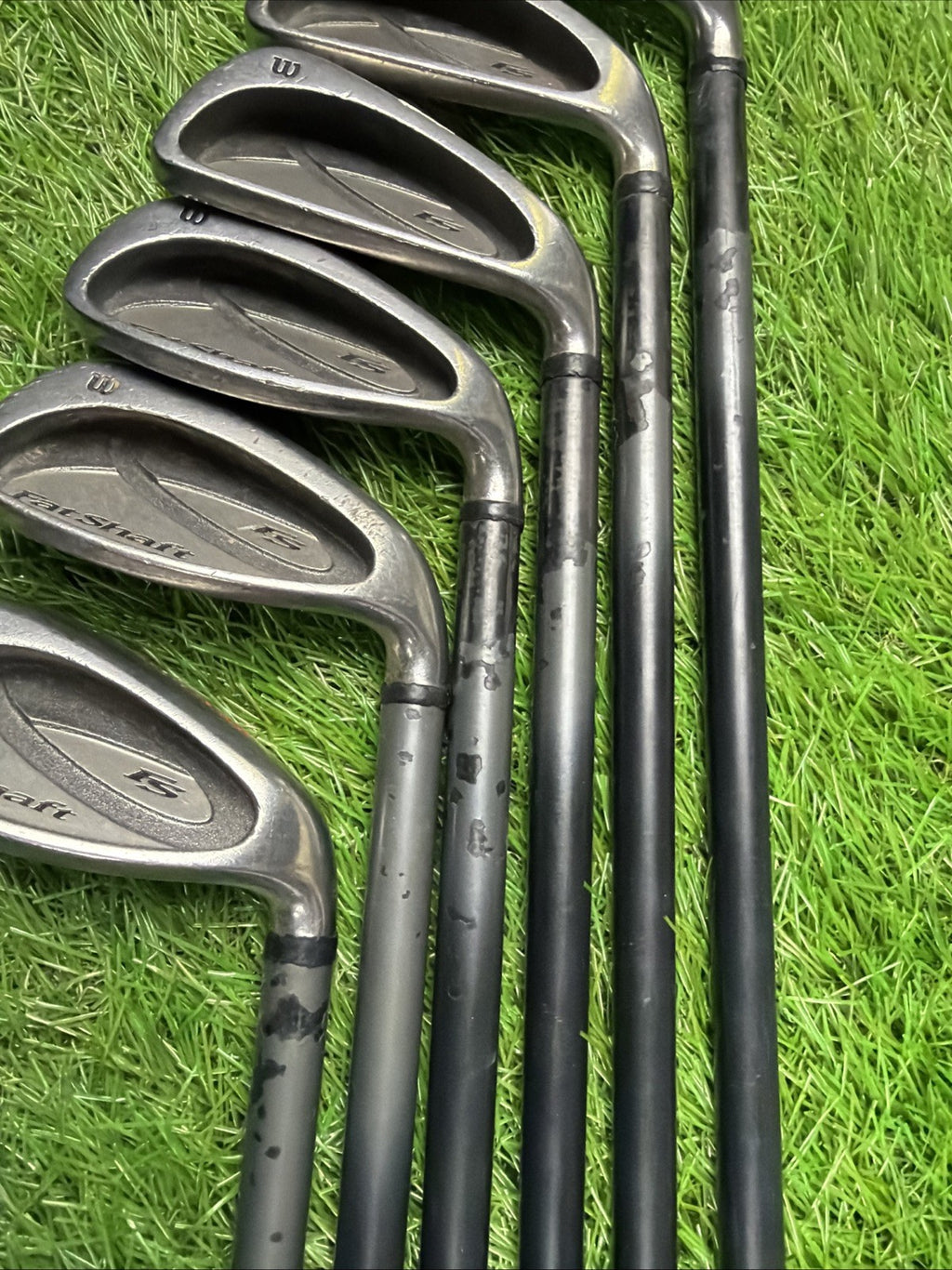 Wison Pro Staff Fat Shaft Iron Set (3/5/6/8/9/PW) RH Regular Flex Shafts