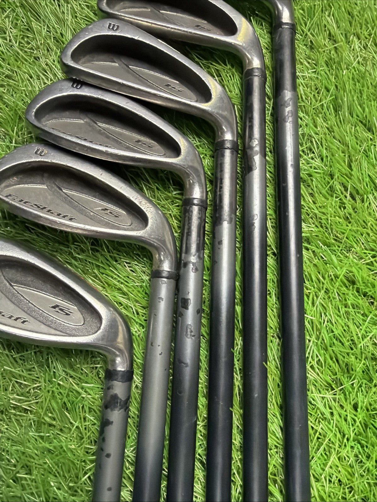 Wison Pro Staff Fat Shaft Iron Set (3/5/6/8/9/PW) RH Regular Flex Shafts