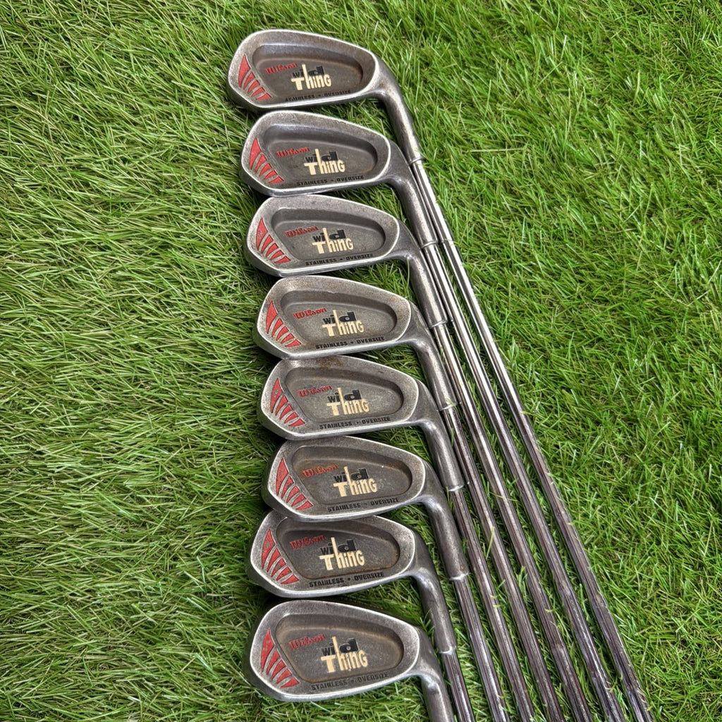 Wilson Wild Thing Oversize Iron Set (3-PW) RH Stiff Flex Steel Shafts