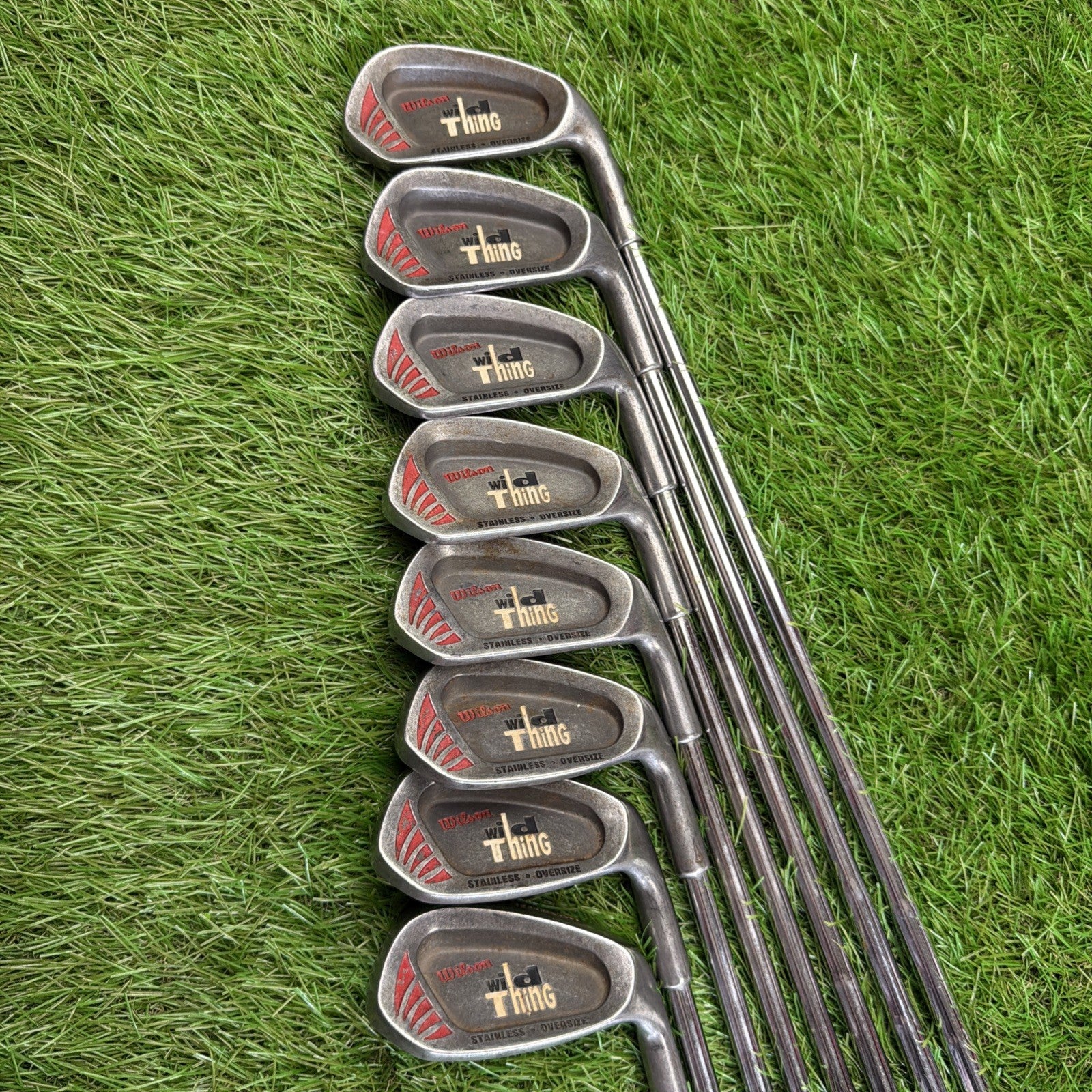 Wilson Wild Thing Oversize Iron Set (3-PW) RH Stiff Flex Steel Shafts