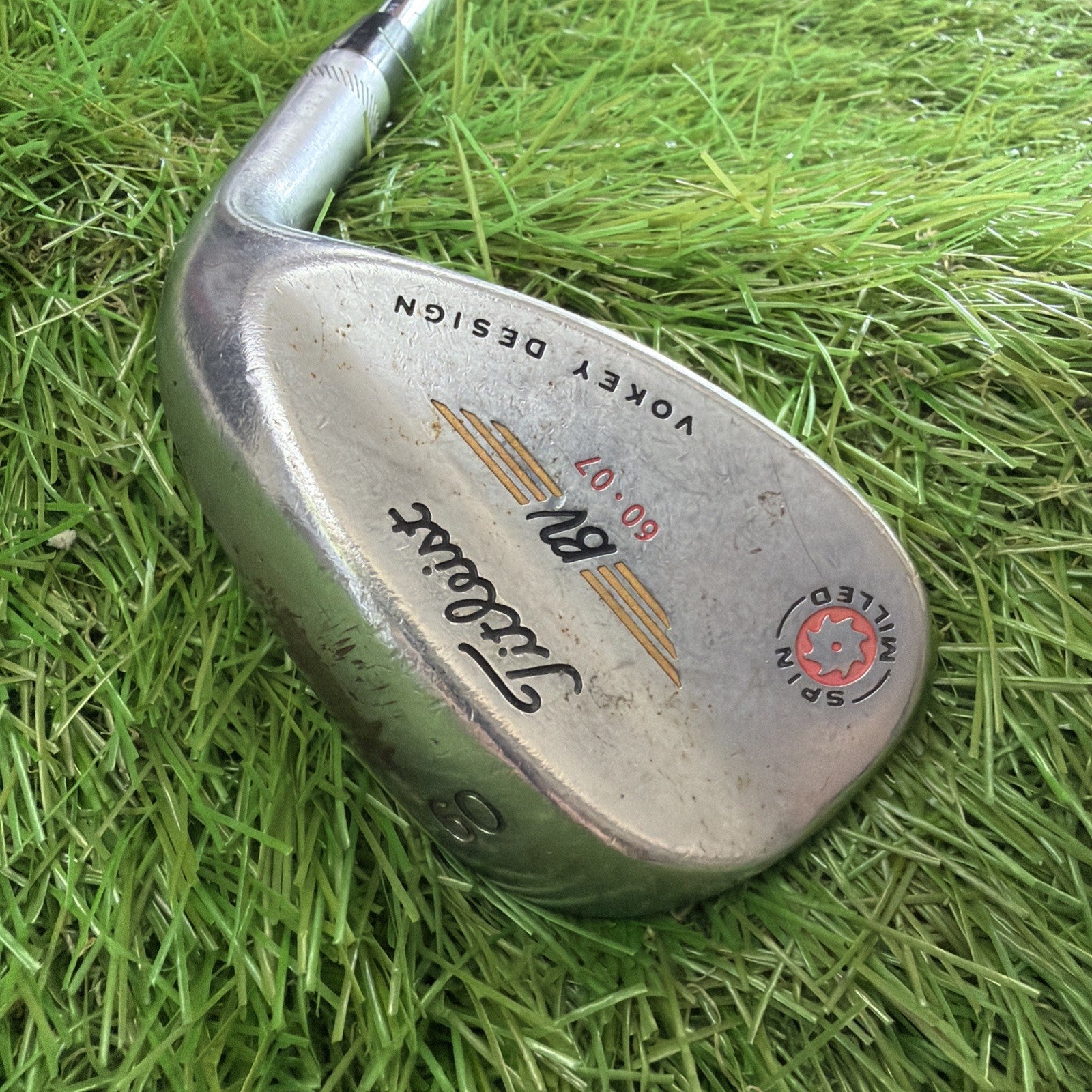 Titleist BV Vokey 60° Wedge RH Steel Shaft 35."