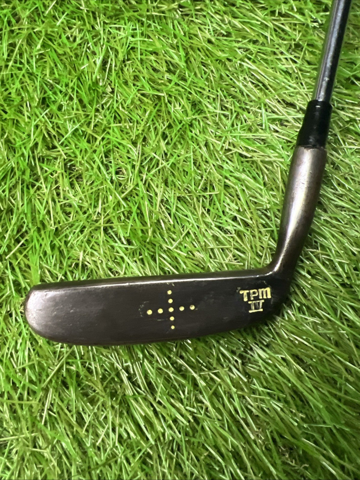 Vintage Spalding Tour Pro Model TPM IV Blade Putter RH 35" Original Grip