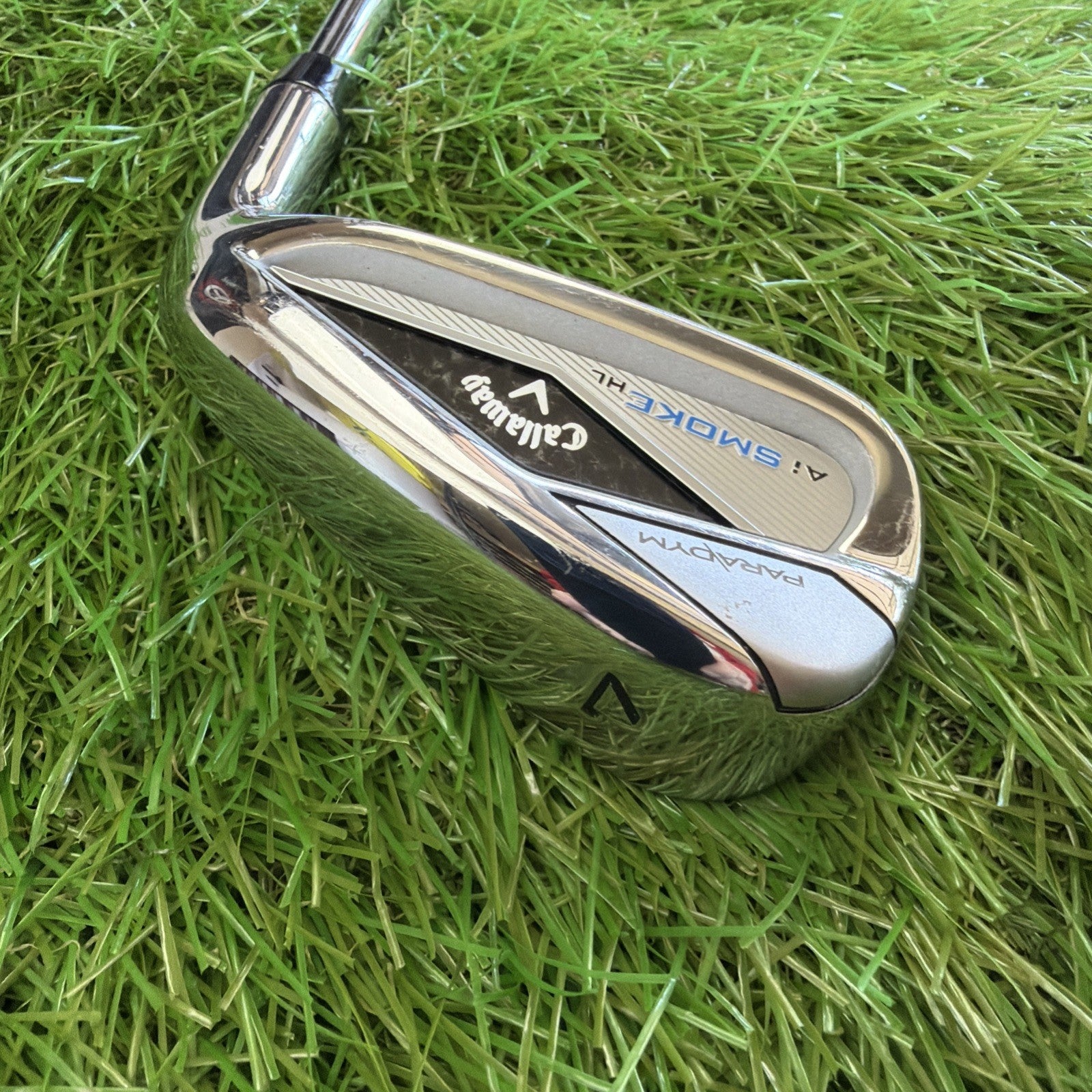 Callaway Paradym Ai Smoke HL 7 Iron RH Elevate 85 Stiff Flex Shaft 37.5"