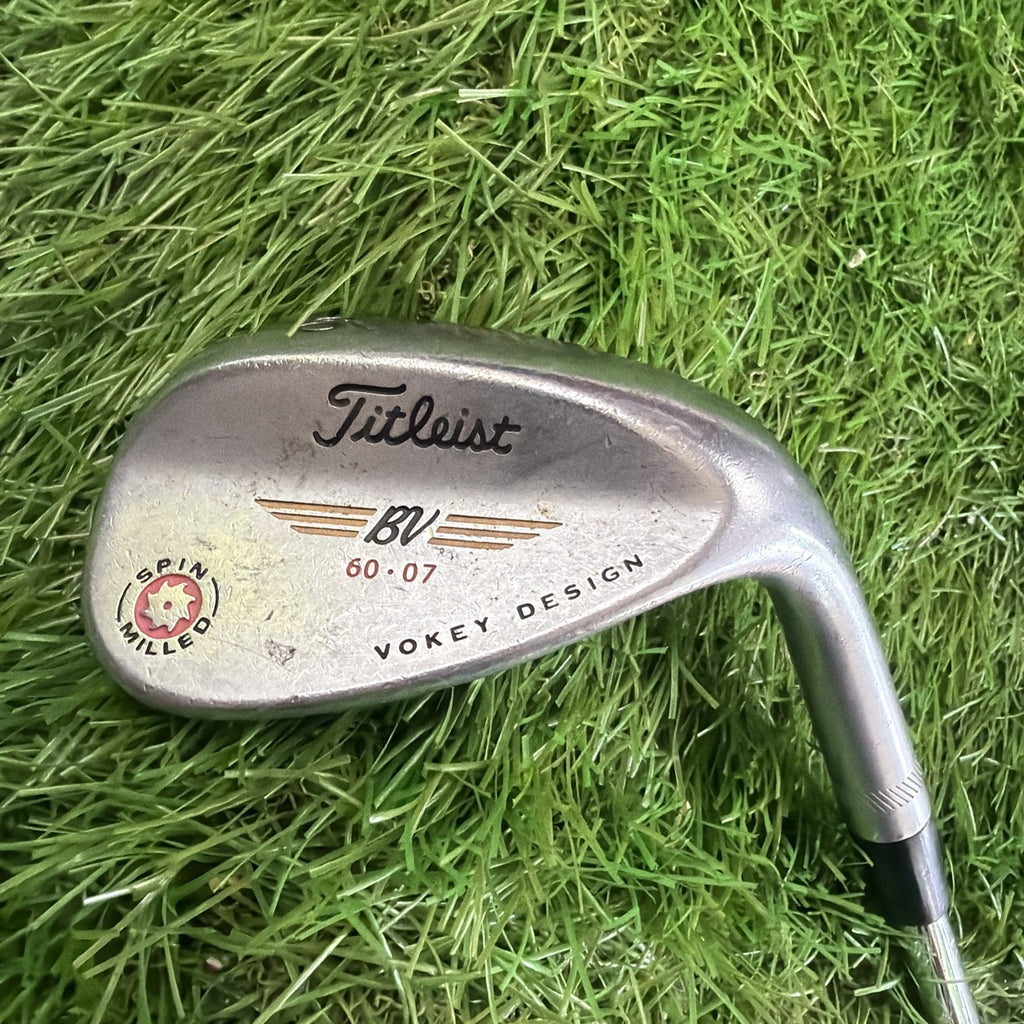 Titleist BV Vokey 60° Wedge RH Steel Shaft 35."