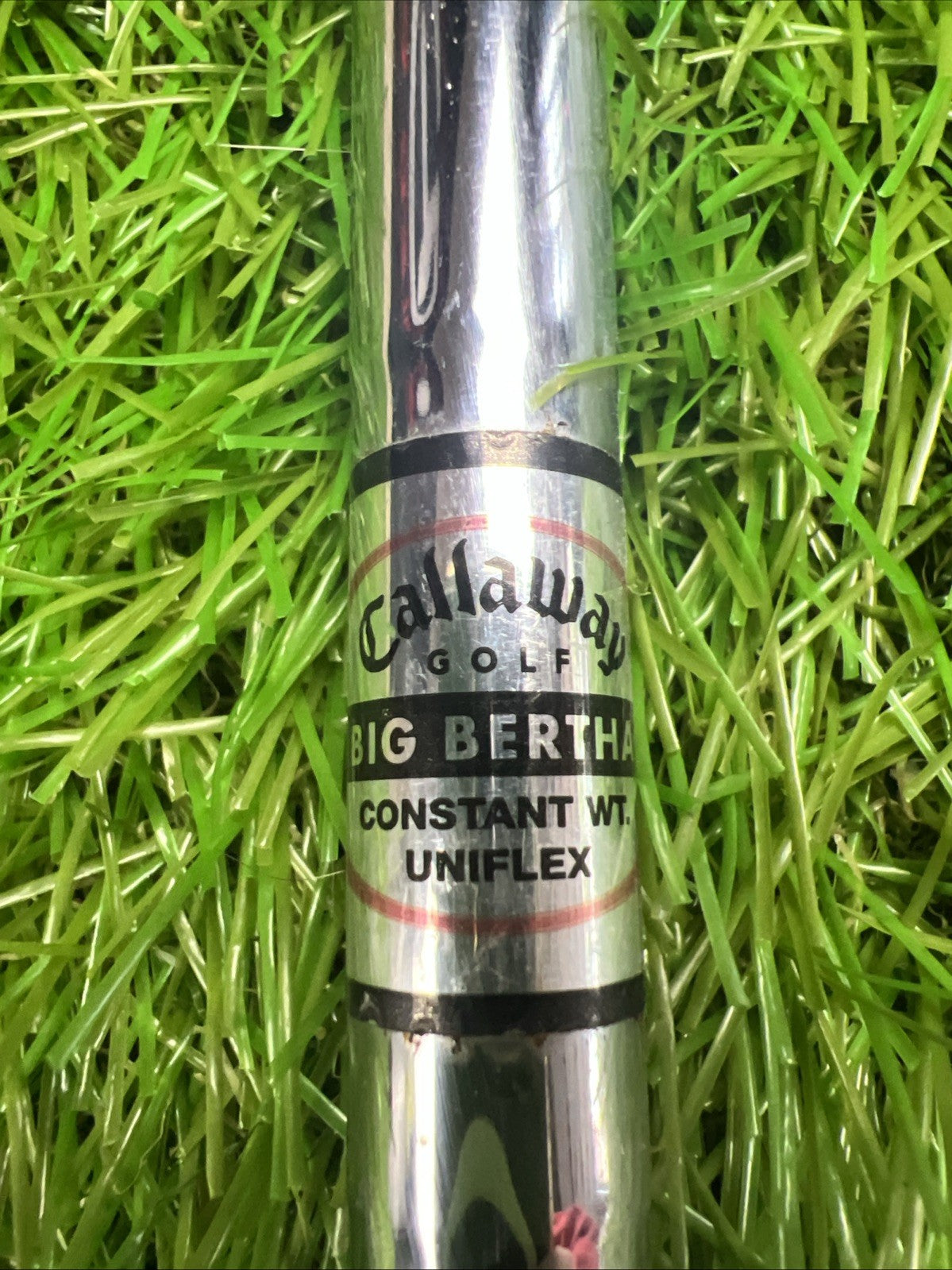 Callaway Big Bertha 6 Iron RH Uniflex Steel Shaft 37.5"