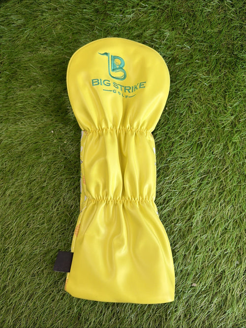 Big Strike Driver Headcover Pineapple Grove Yellow