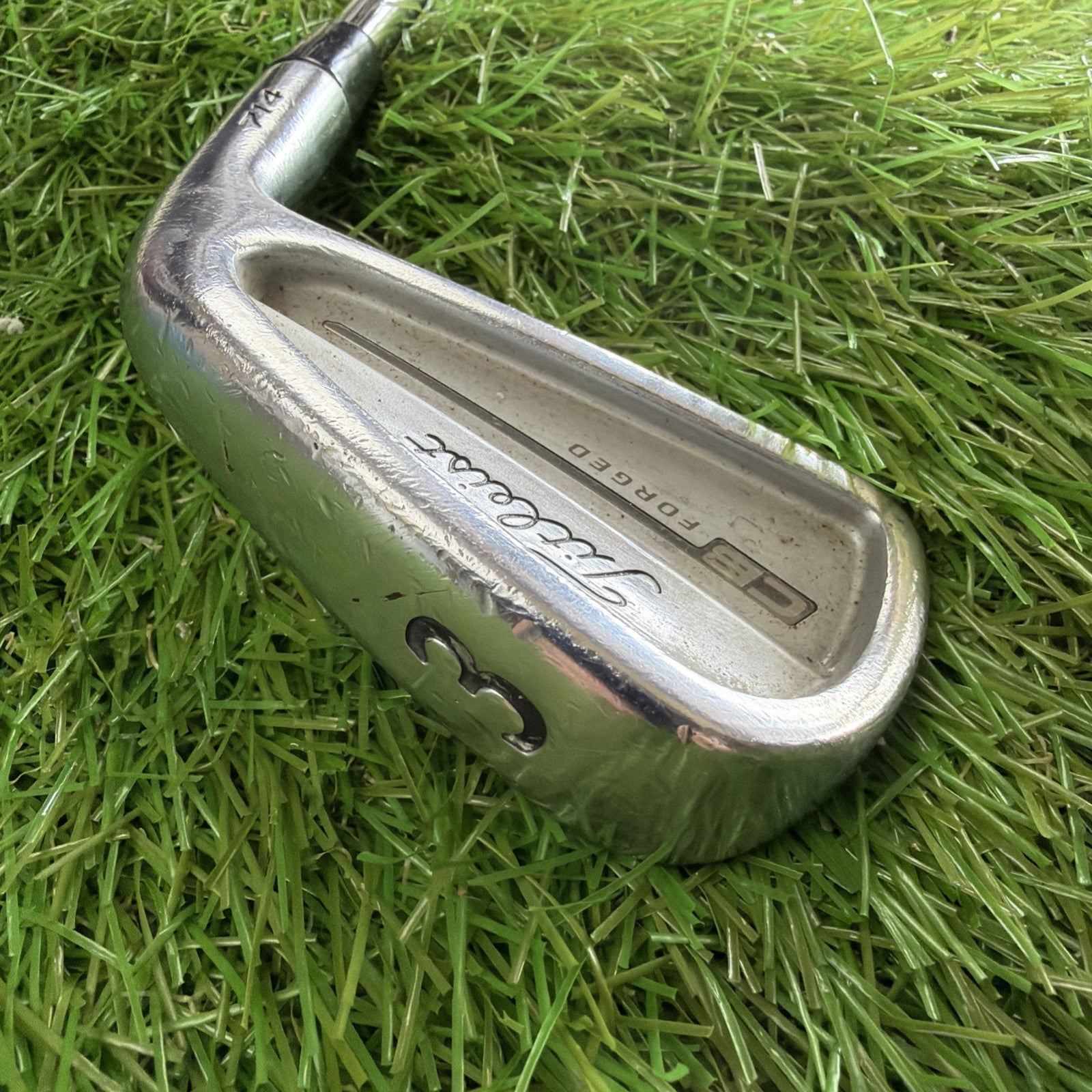 Titleist 714 CB Forged 3 Iron RH Dynamic Gold S300 Stiff Flex Shaft 39"