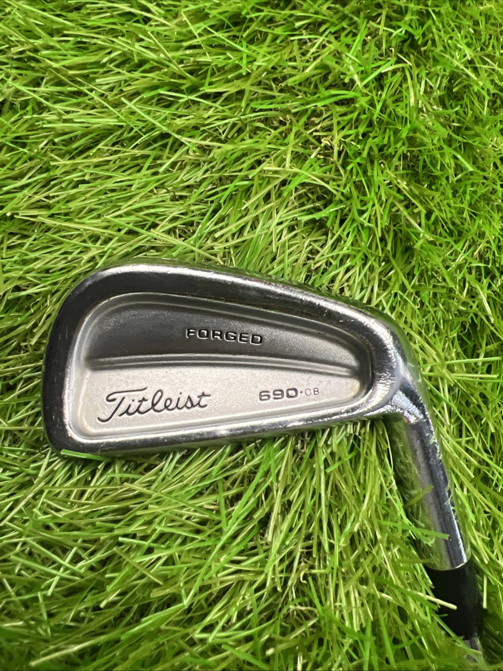 Titleist 690cb Forged 6 Iron RH Dynamic Golf S300 Stiff Flex Shaft 37.5"
