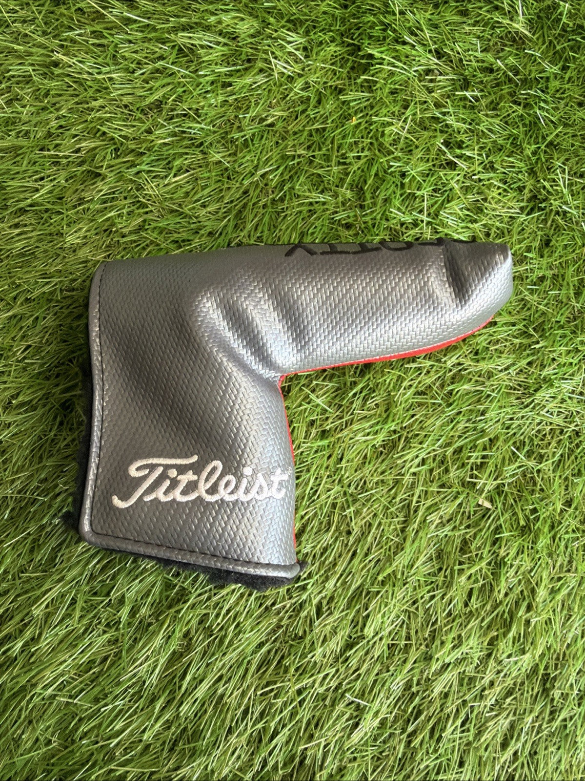 Scotty Cameron Design Putter Headcover Red / Silver