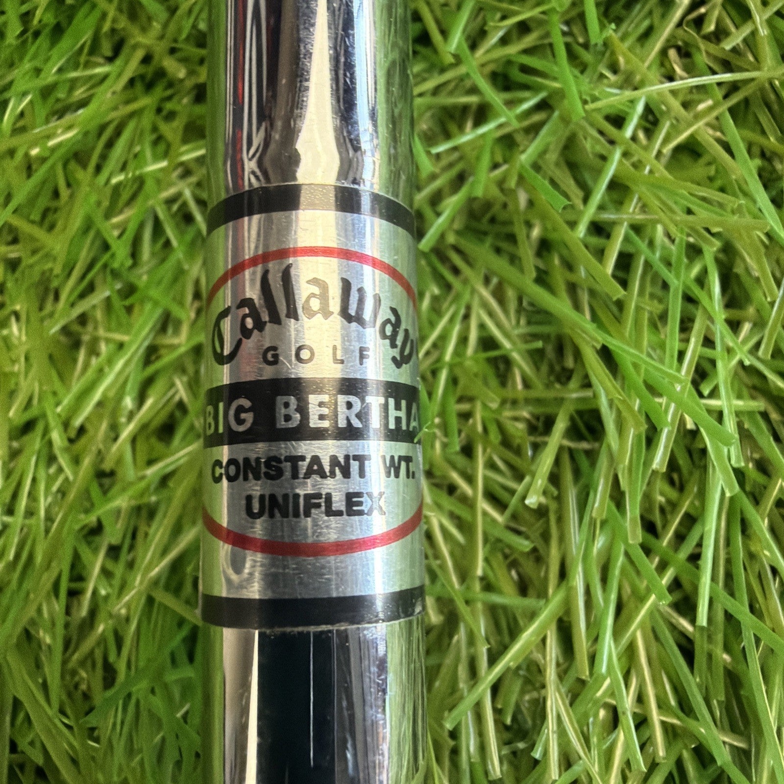 Callaway Big Bertha 6 Iron RH Steel Shaft Uniflex 38"