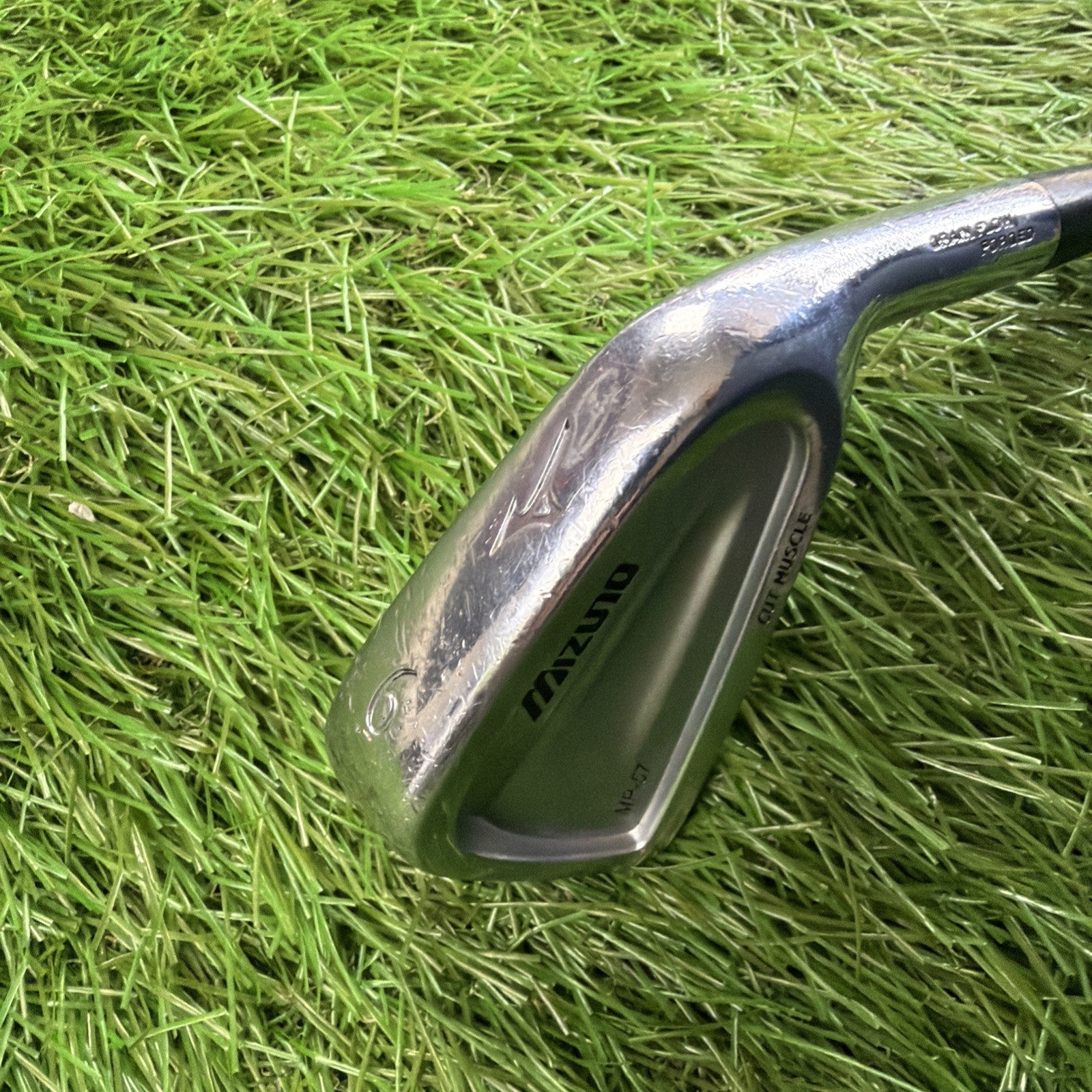 Mizuno MP-57 6 Iron Forged RH Project X 5.5 Regular Plus Flex Shaft 37.5"