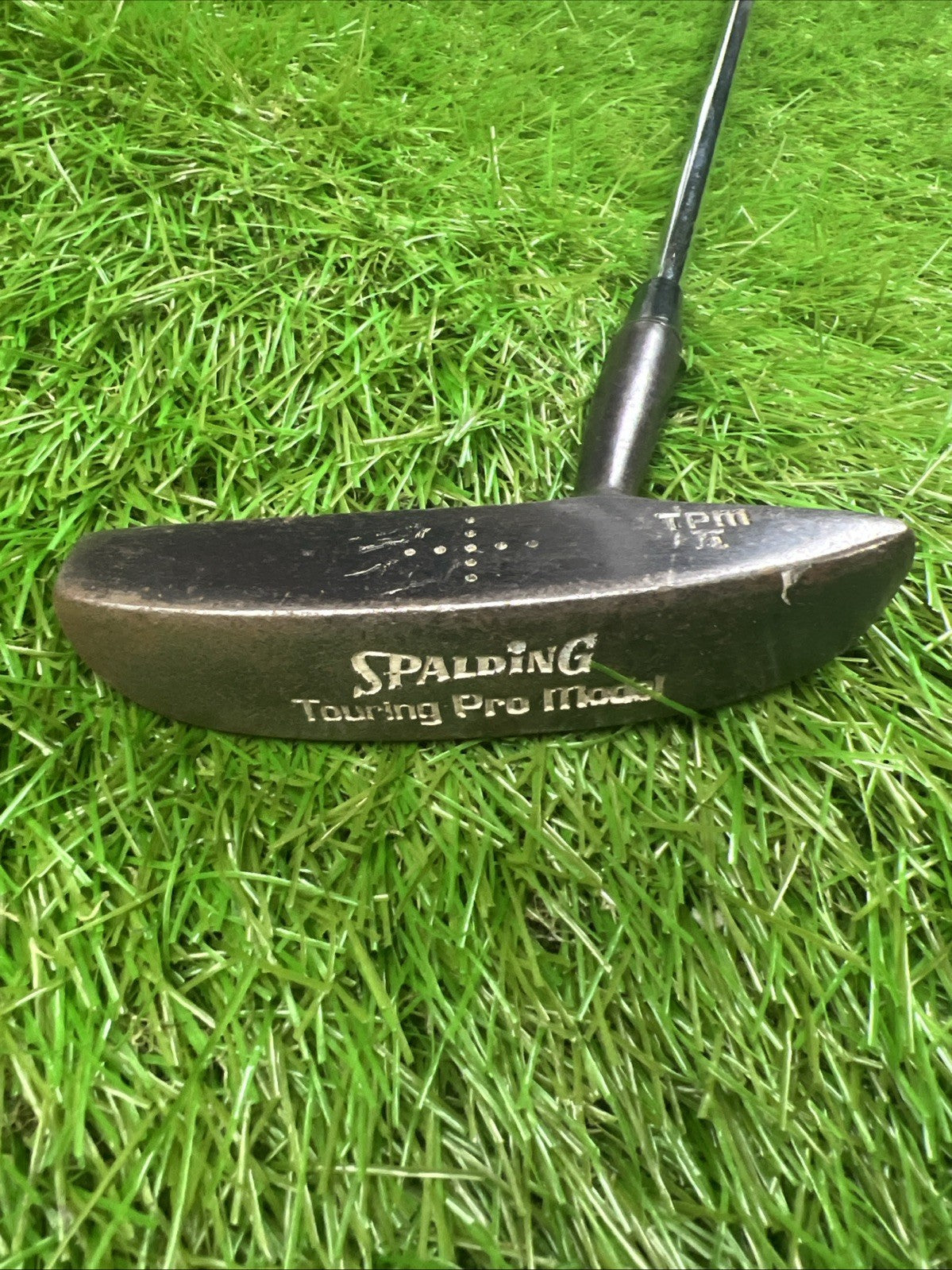 Vintage Spalding TPM II Touring Pro Model Putter RH Steel Shaft 35"