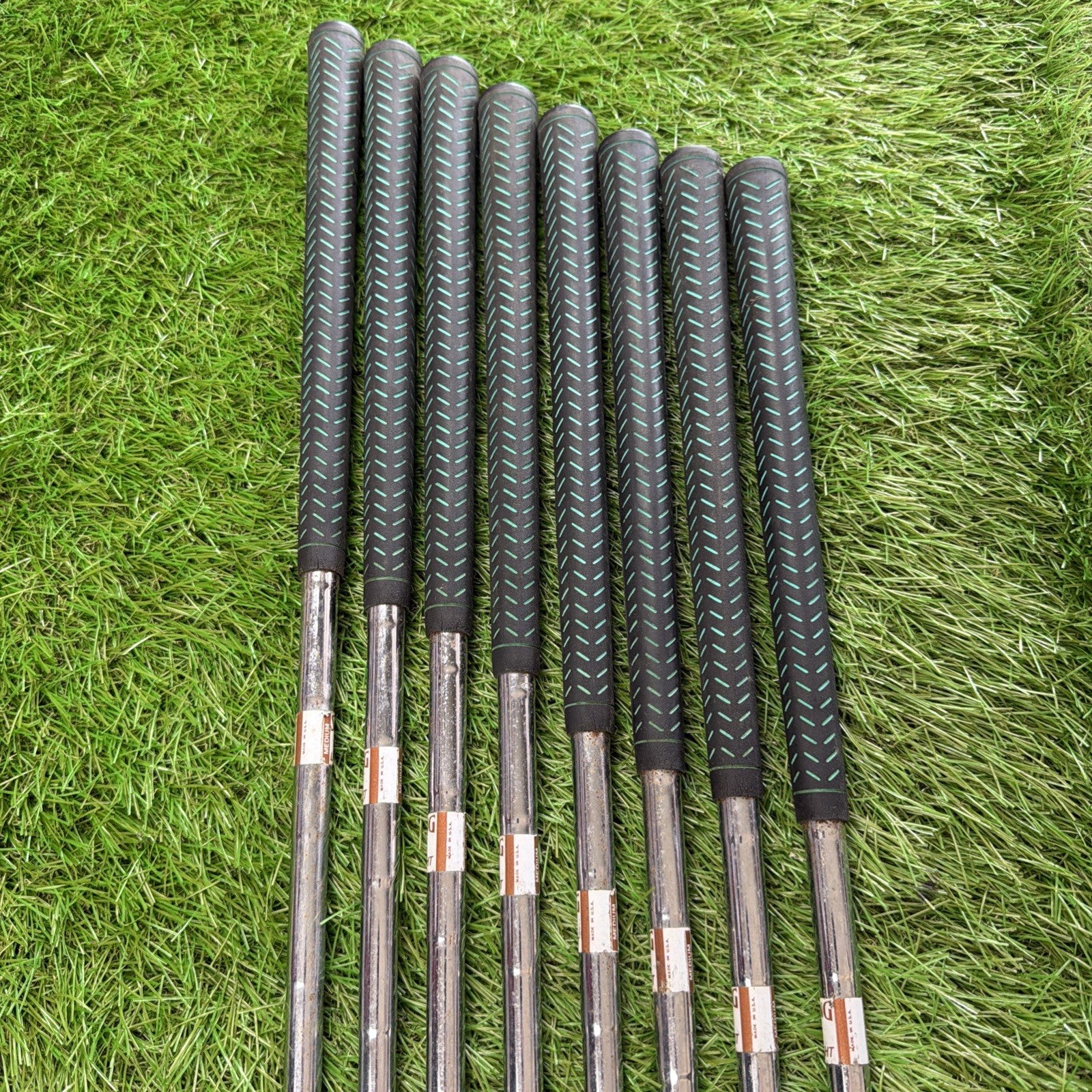 Vintage Spalding Pro Flite Iron Set (3-PW) RH Light Weight Medium Flex Shafts
