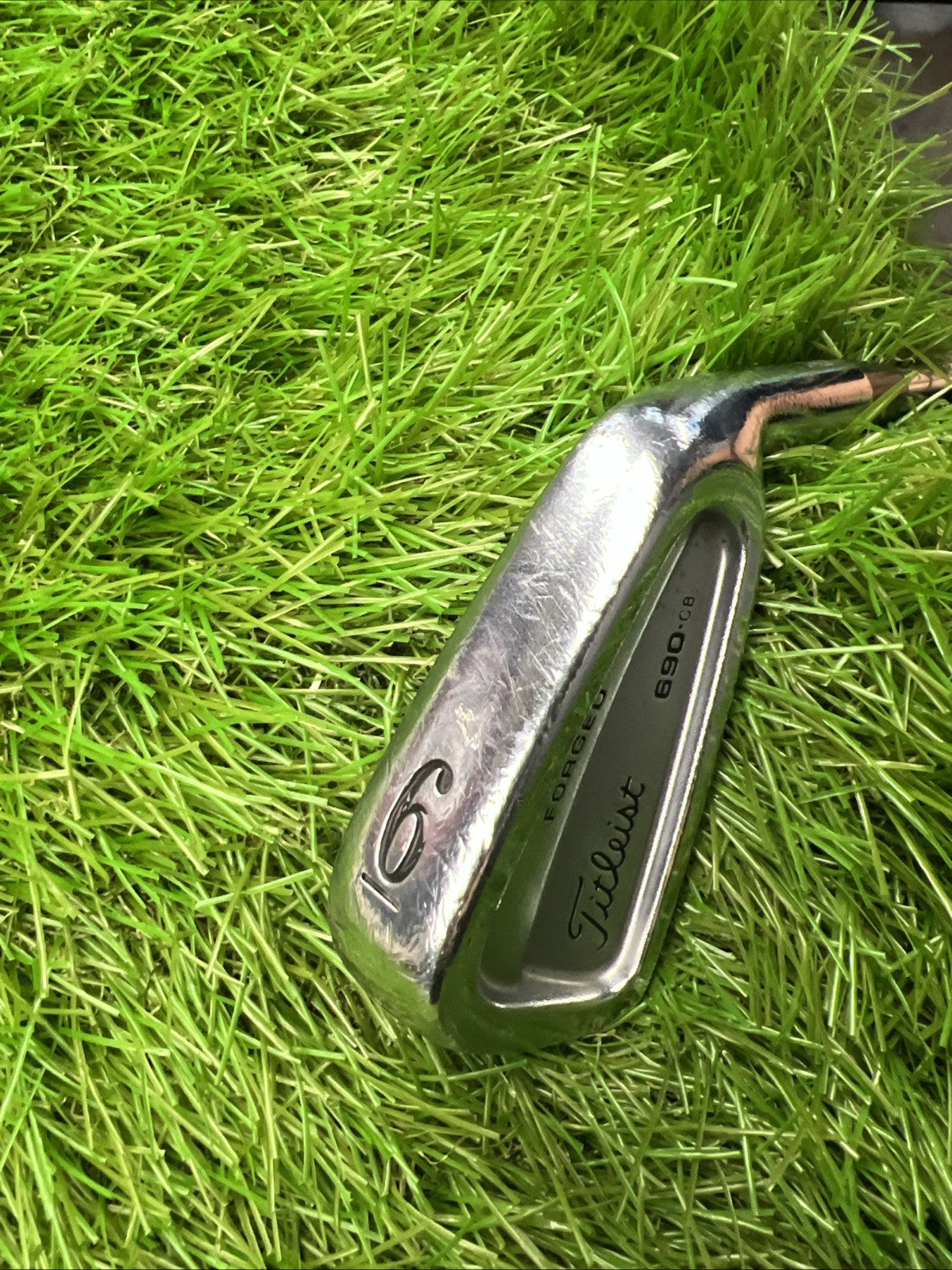 Titleist 690cb Forged 6 Iron RH Dynamic Golf S300 Stiff Flex Shaft 37.5"