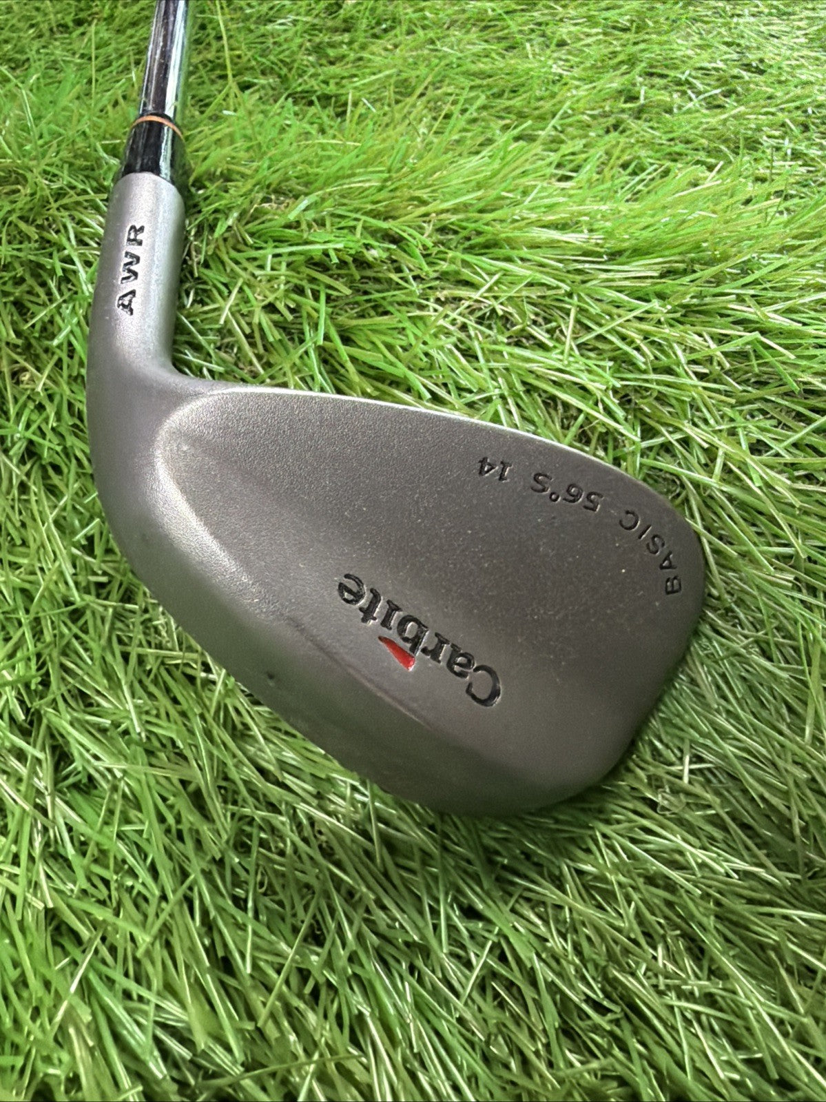 Carbite AWR 56° Sand Wedge RH True Temper Steel Shaft 35"