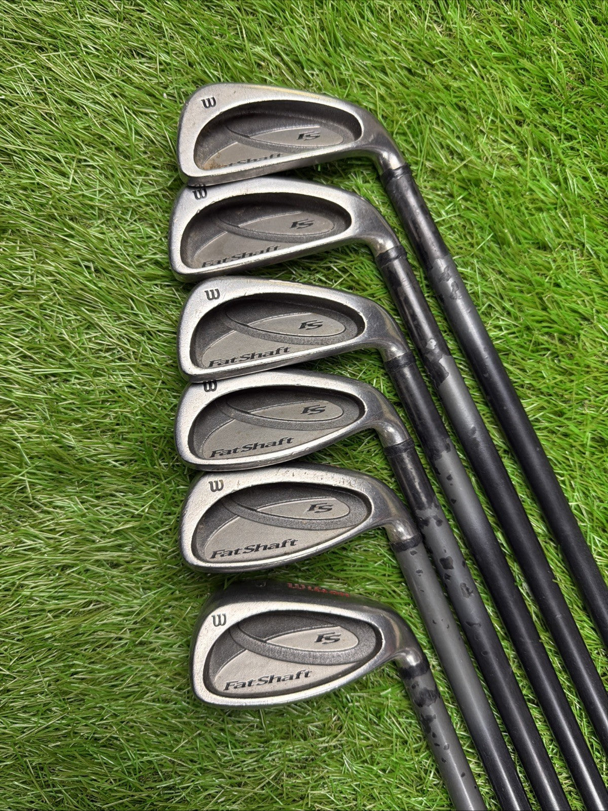 Wison Pro Staff Fat Shaft Iron Set (3/5/6/8/9/PW) RH Regular Flex Shafts