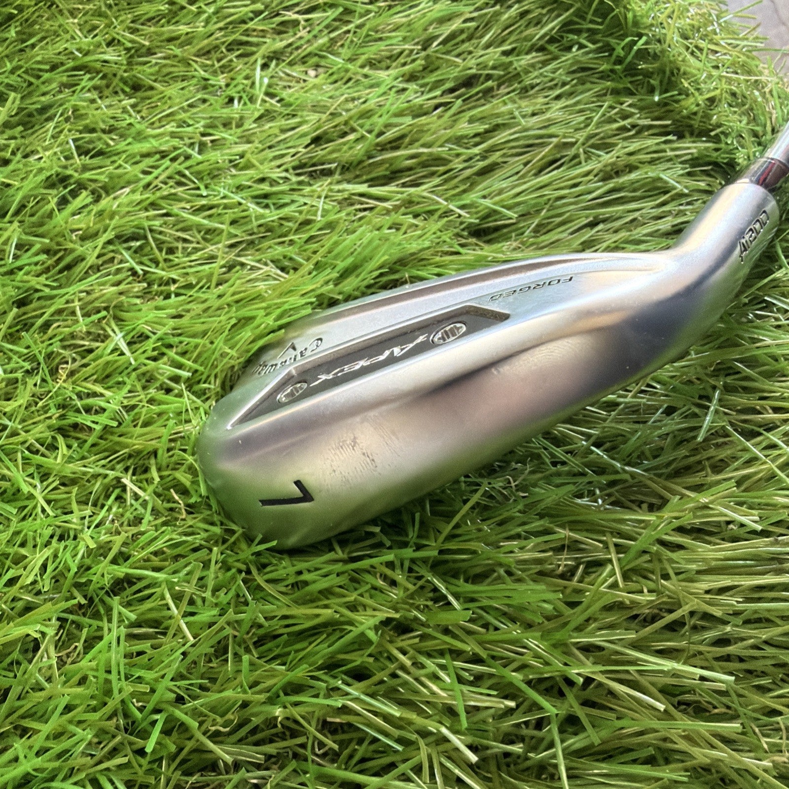 Callaway Apex Ai200 Forged 7 Iron LH Dynamic Gold Mid 100 S300 Stiff Flex 37"