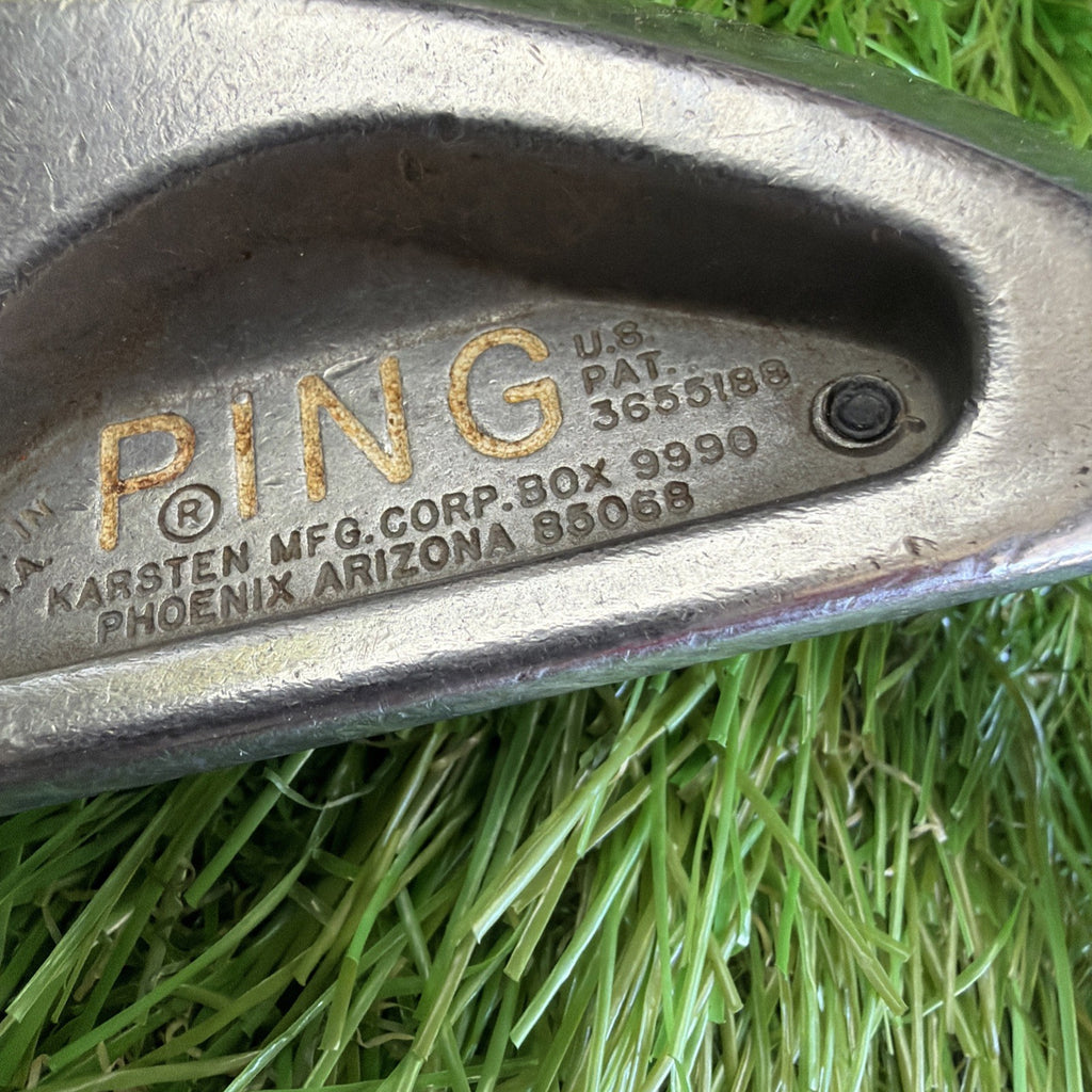 Vintage Ping Karsten IV Pitching Wedge Black Dot RH Steel Shaft 33"