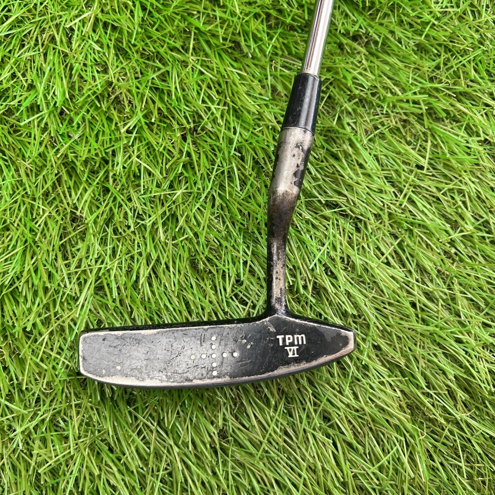 Vintage Spalding Putter TPM VI  RH Steel Shaft 33.75" Original Grip
