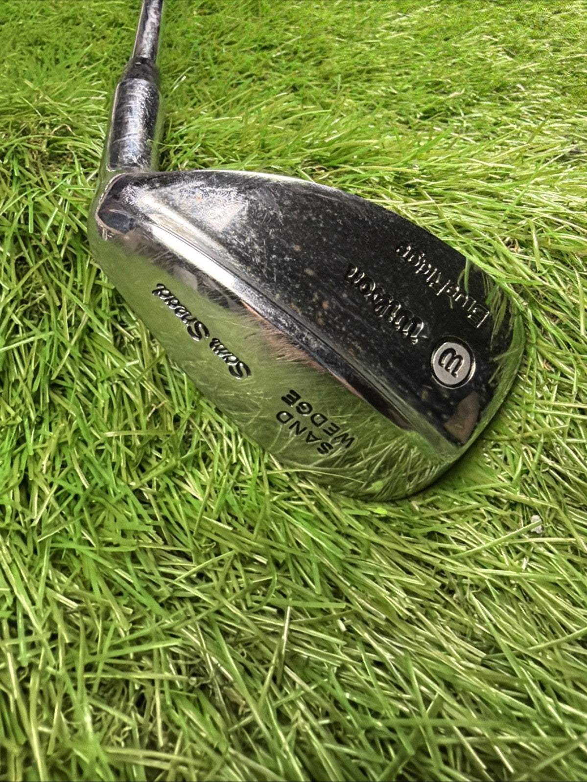 Wilson Sam Snead Sand Wedge Blue Ridge RH Air Lite Regular Flex Shaft 35.5"