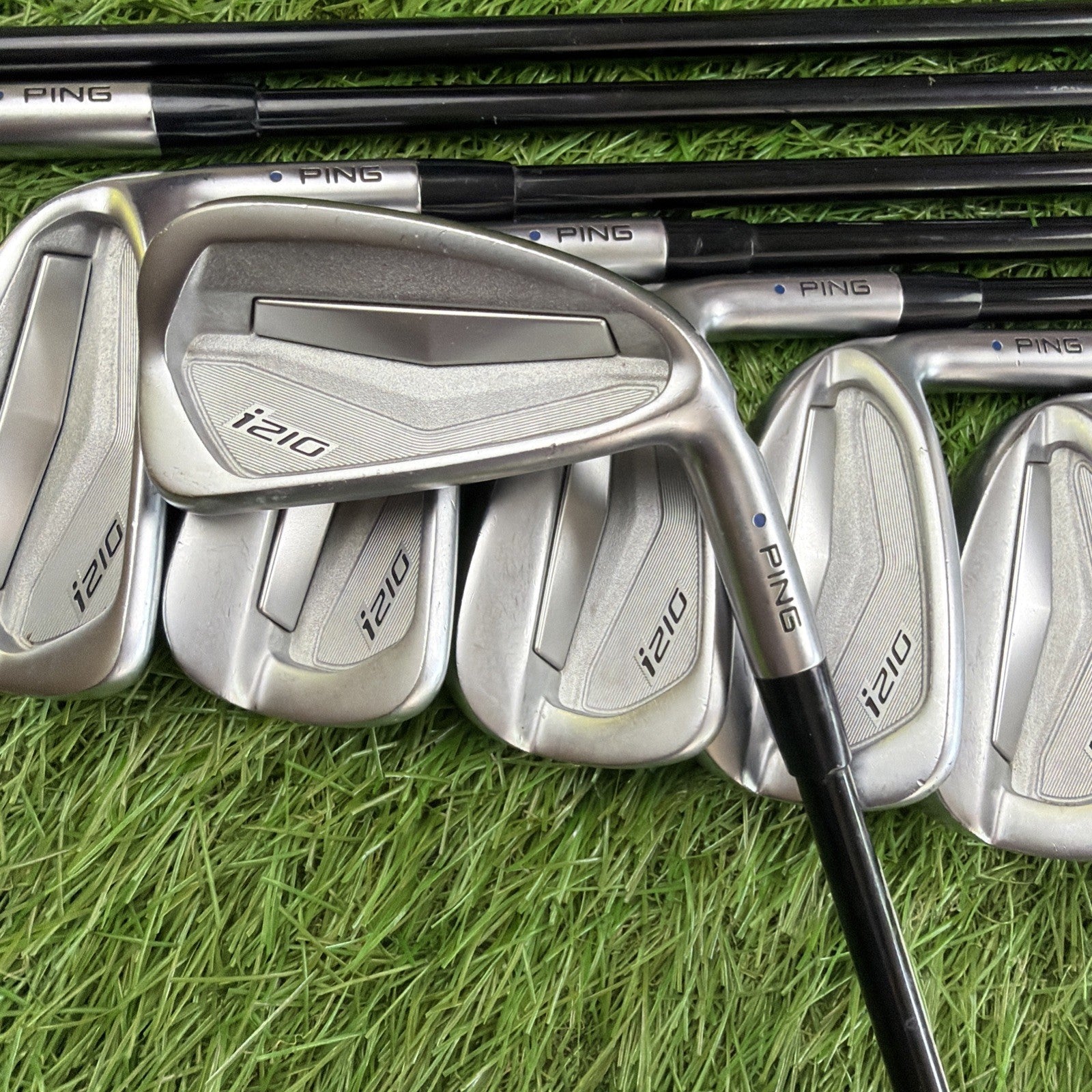 Ping i210 Iron Set (3-PW) Blue Dot RH ALTA Distanza 40g Soft Regular Flex