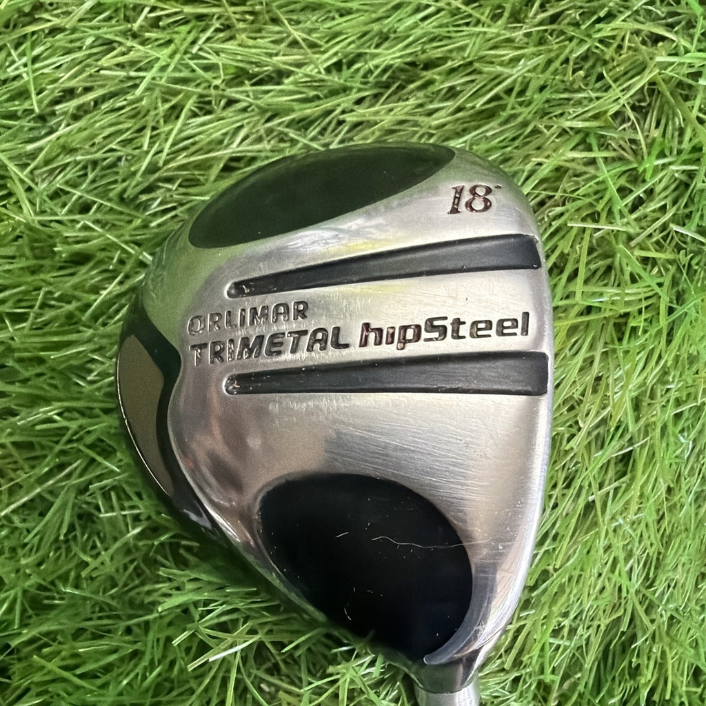 Orlimar Tri-Metal hipSteel 18° 5 Wood RH 75g Stiff Flex Graphite Shaft 42.5"