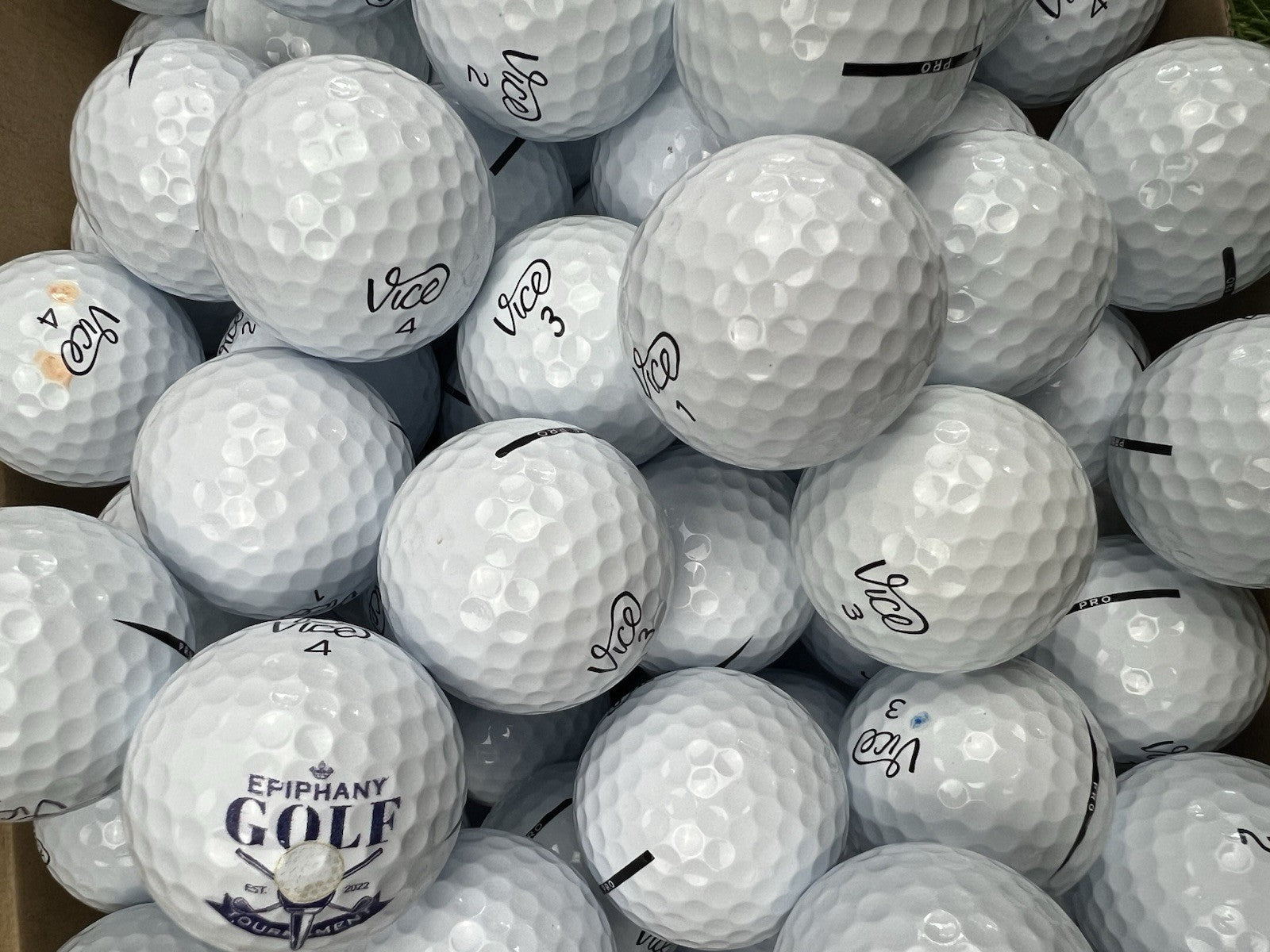 Vice Pro Golf Balls 5A/4A (1 Dozen) - ships free