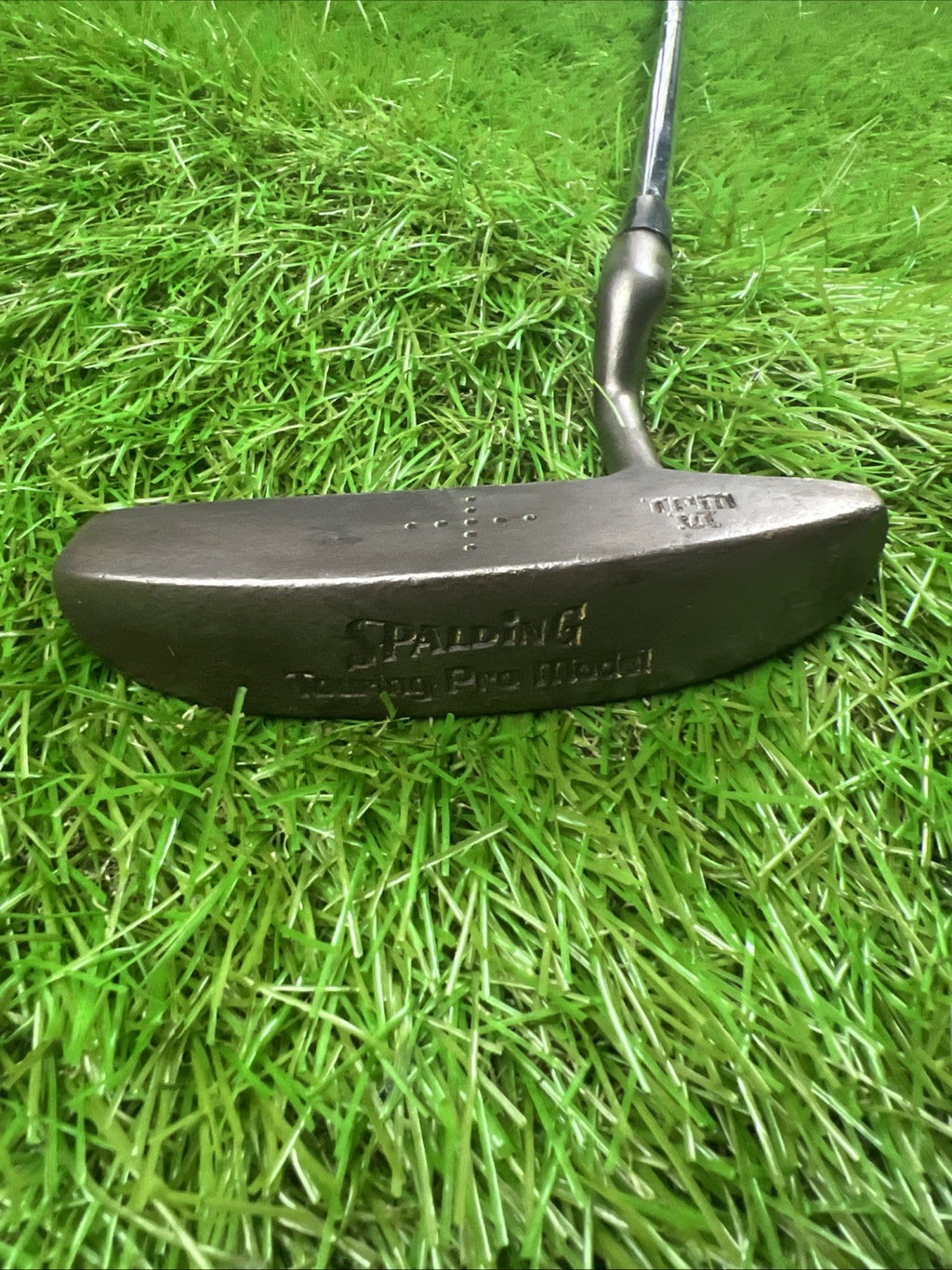 Vintage Spalding Touring Pro Model TPM VI Blade Putter RH 34.5" Original Grip