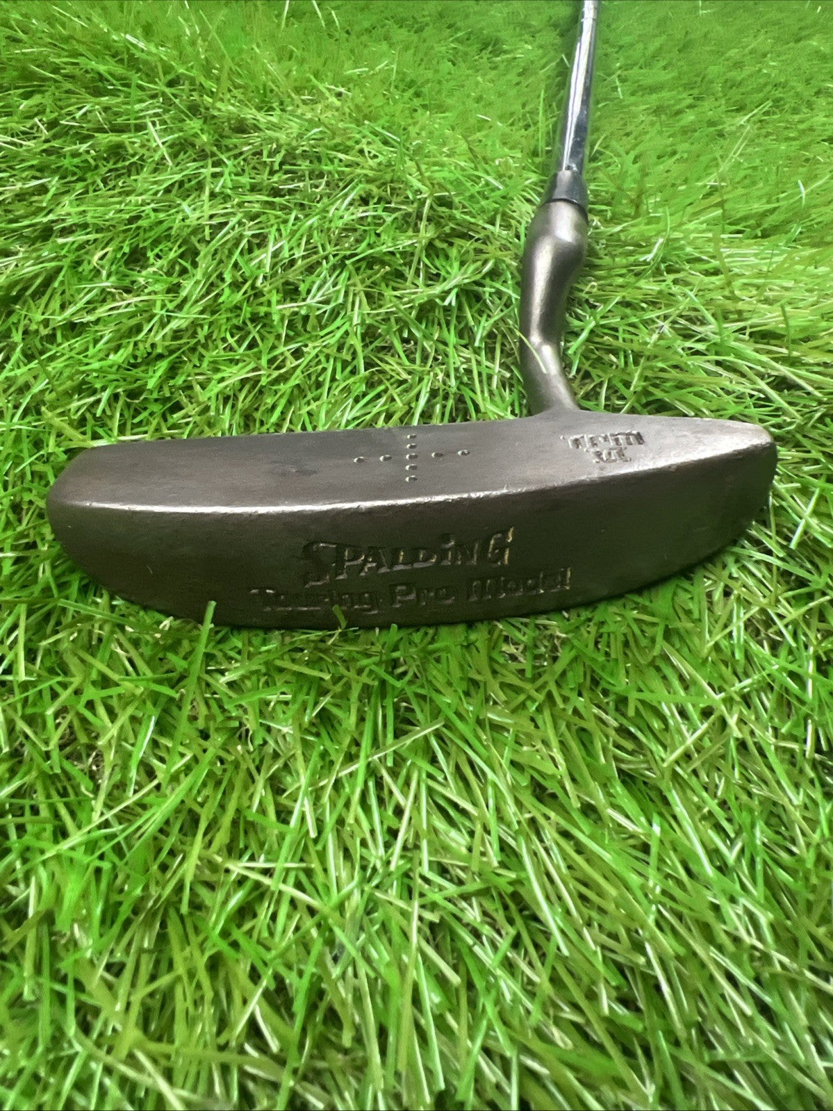 Vintage Spalding Touring Pro Model TPM VI Blade Putter RH 34.5" Original Grip