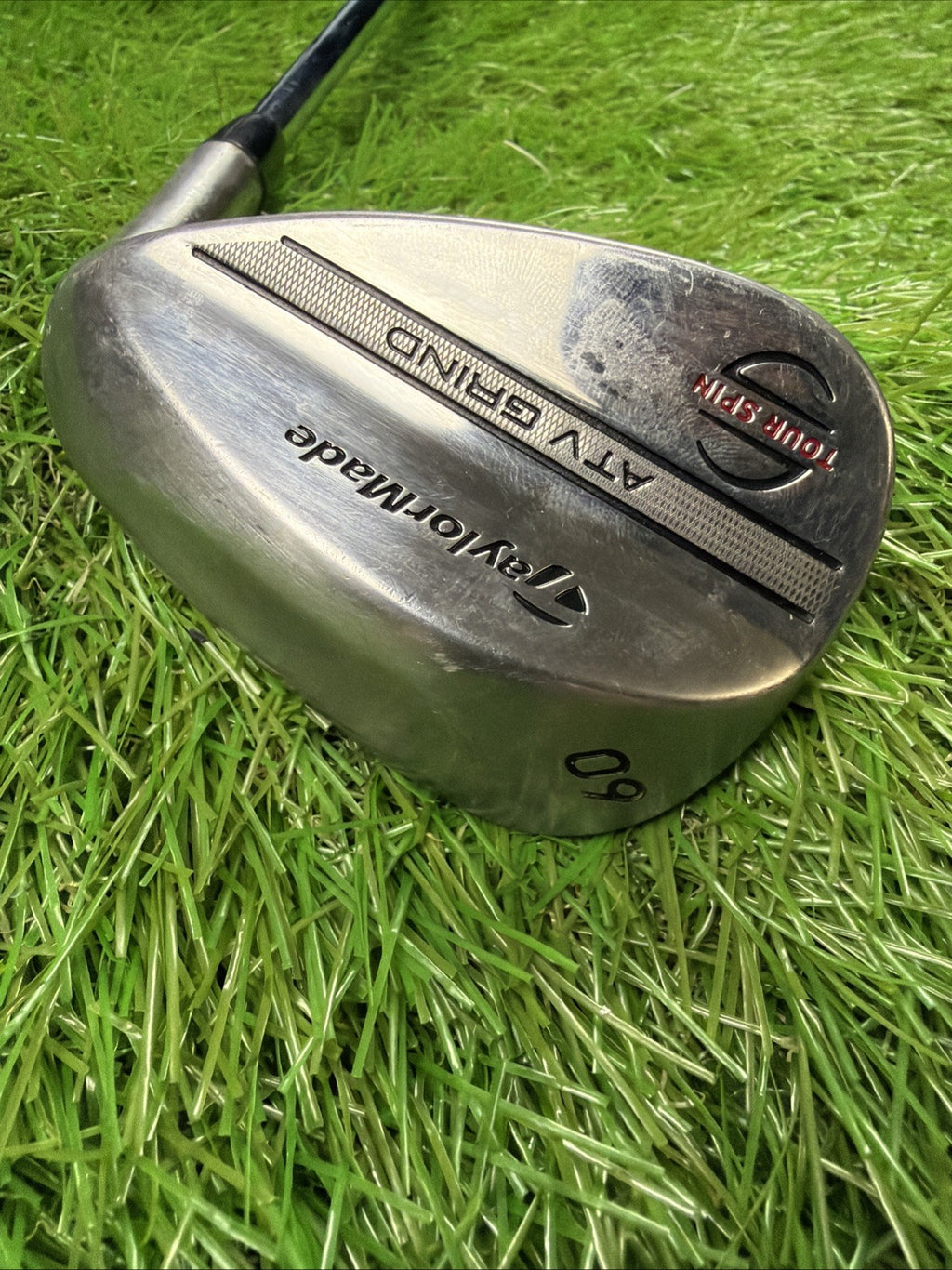 TaylorMade ATV Grind 60° Tour Spin Wedge RH Project X 6.5 X-Stiff Flex 35.5"