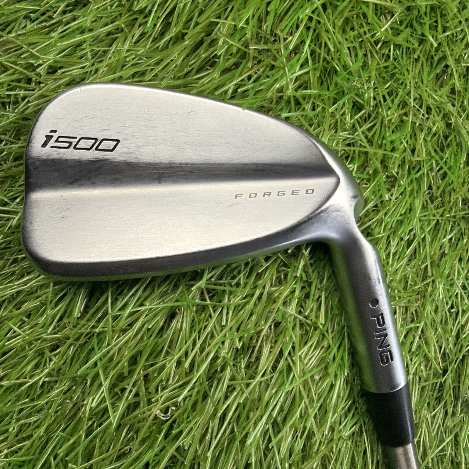 Ping i500 8 Iron Forged Black Dot RH Aerotech Steel Fiber 195 Stiff Flex 36.5"