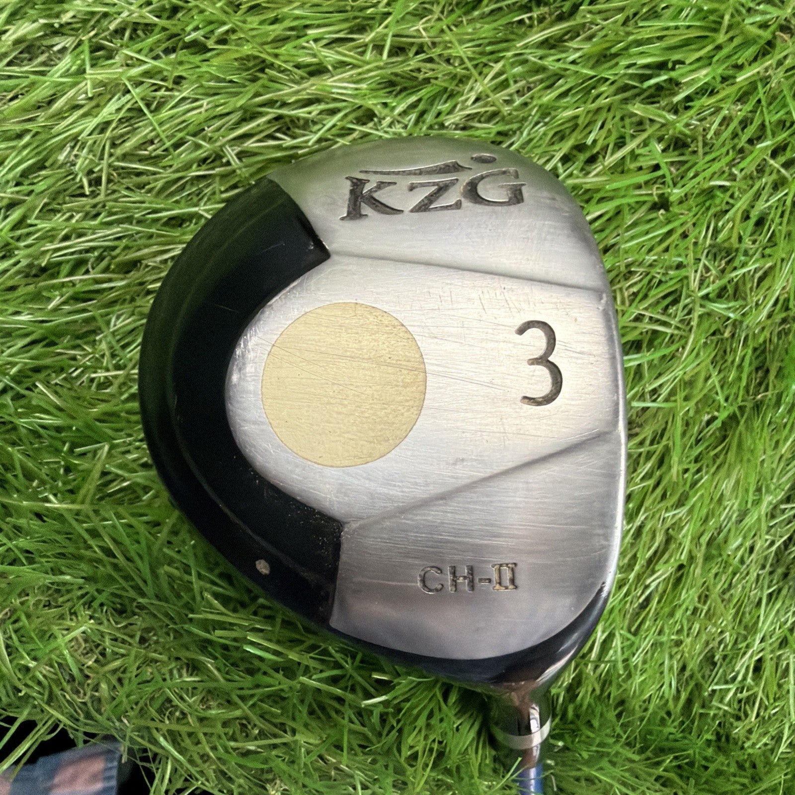 KZG CH-II 3 Wood RH  Grafalloy ProLaunch Blue 65R Regular Flex Shaft 43.5"