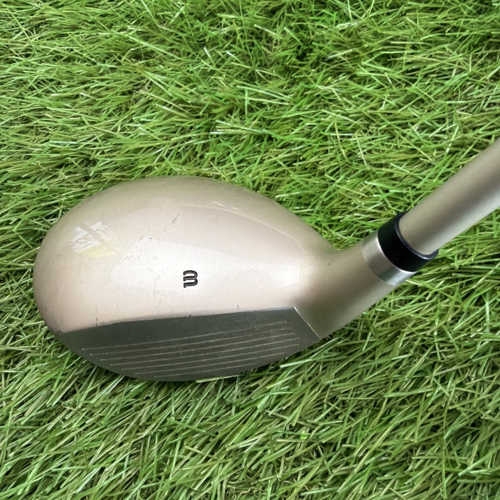 Wislon Fat Shaft Offset 3 Wood Railer RH True Temper Hyper Carbon Shaft 42"