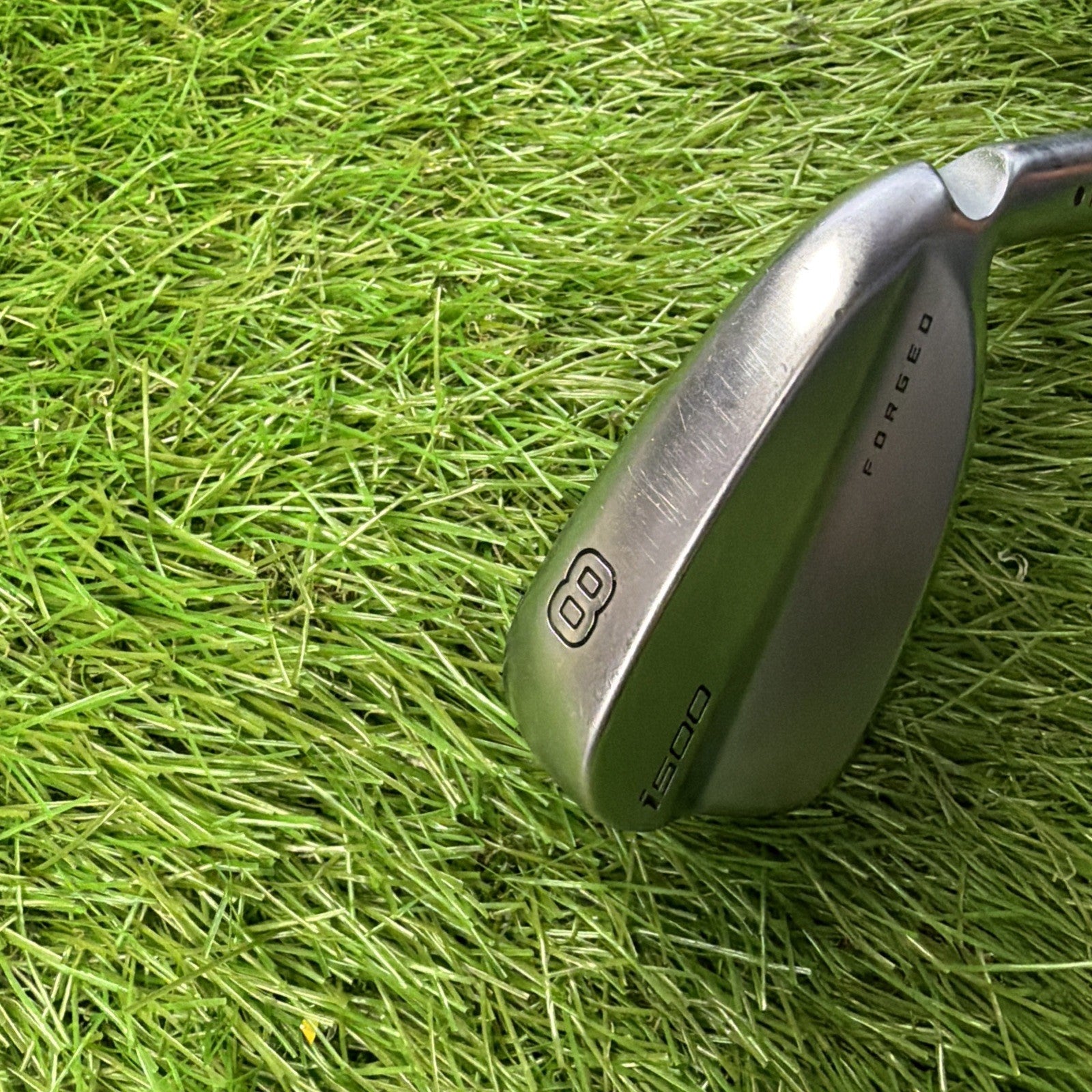 Ping i500 8 Iron Forged Black Dot RH Aerotech Steel Fiber 195 Stiff Flex 36.5"