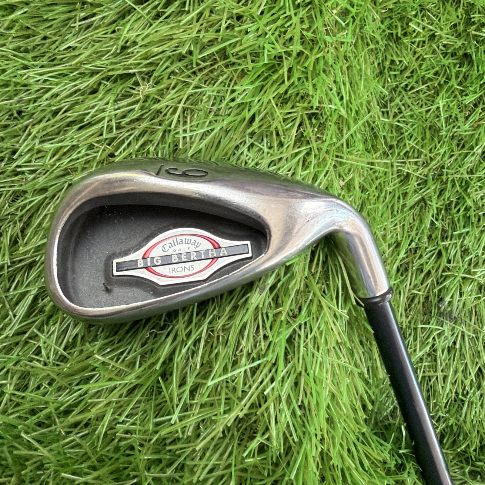 Callaway Big Bertha 9 Iron RH RCH 75 Firm Flex Graphite Shraft 36"