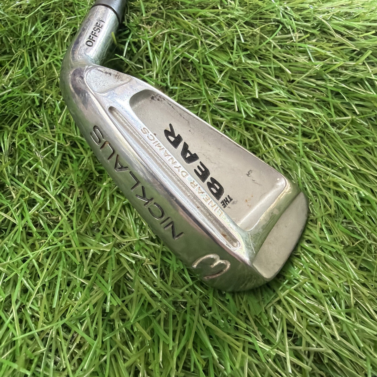 Nicklaus The Bear 3 Iron RH Steel Flex Flow Crank Shaft 40.75"