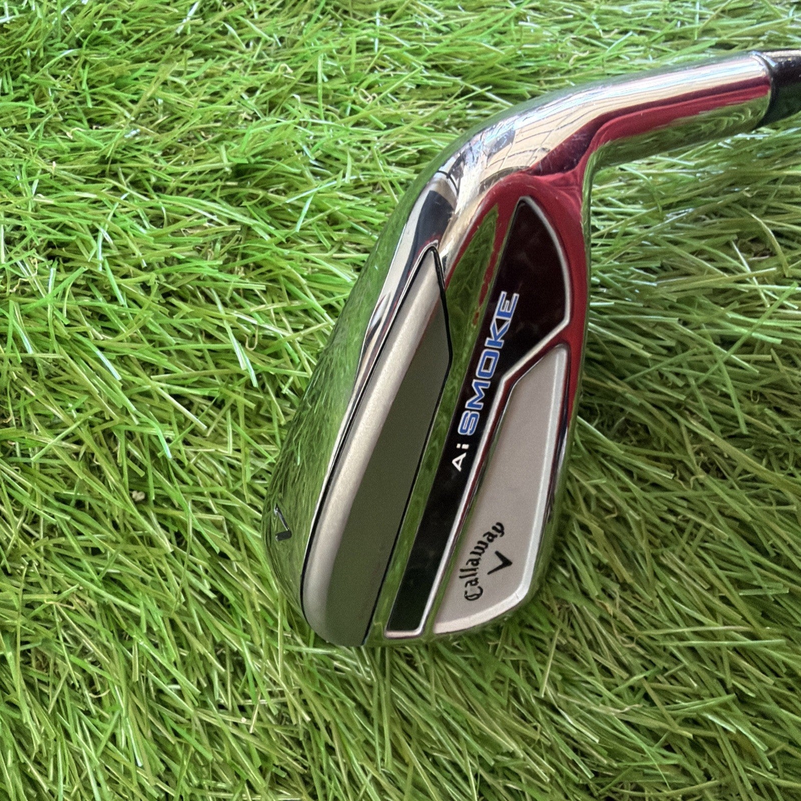 Callaway Paradym Ai Smoke 7 Iron RH Elevate MPH 95 Regular Flex Shaft 37"