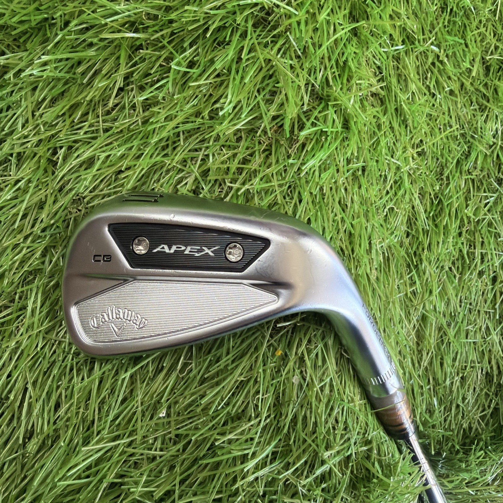 Callaway Apex CB 11 Iron Forged 24 PW RH DynamicGold S400 Stiff Flex Shaft 35.5"