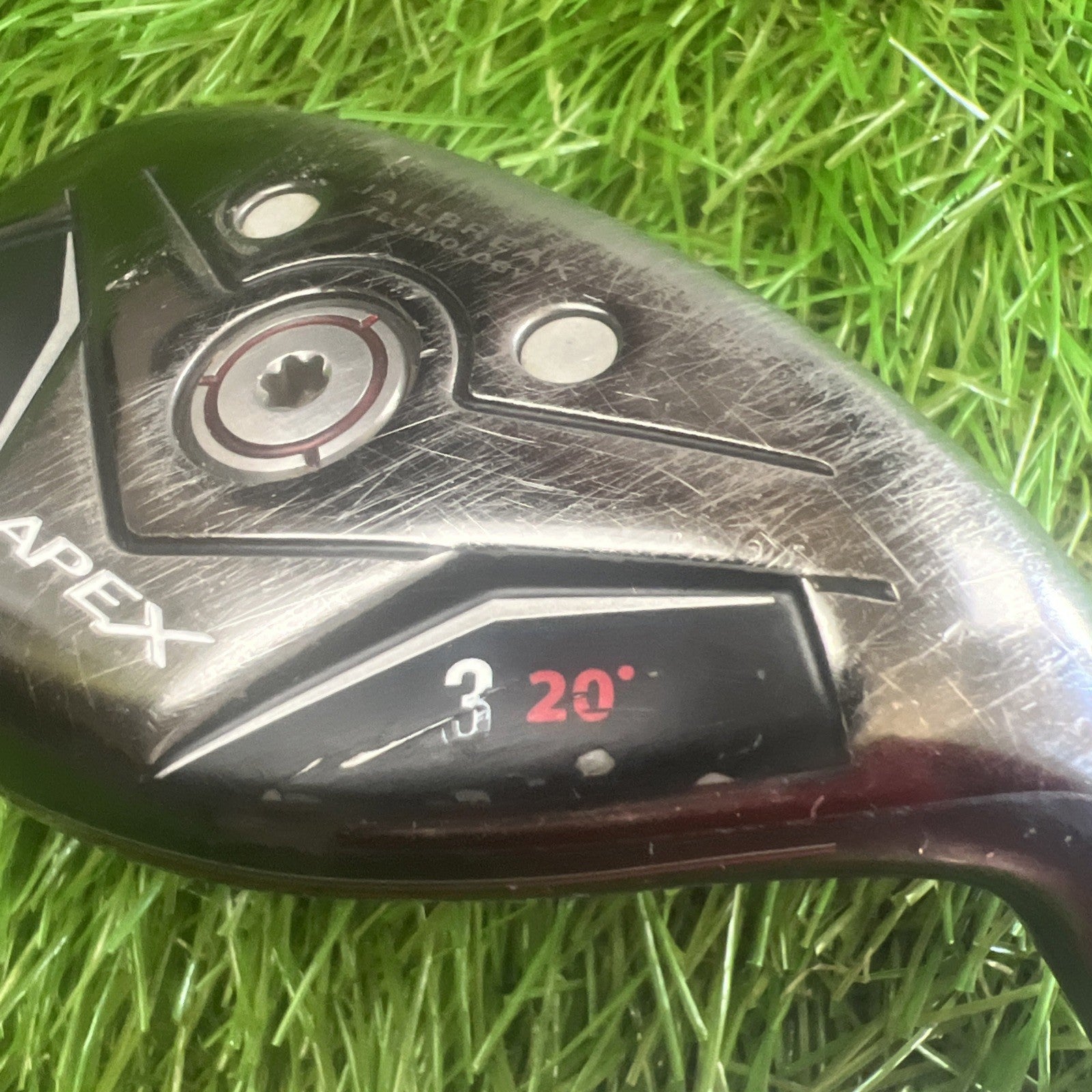Callaway Apex 3 Hybird 20° RH Catalyst 80 6.5 X-Stiff Shaft 40"