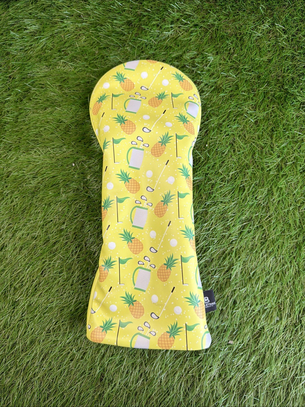 Big Strike Driver Headcover Pineapple Grove Yellow