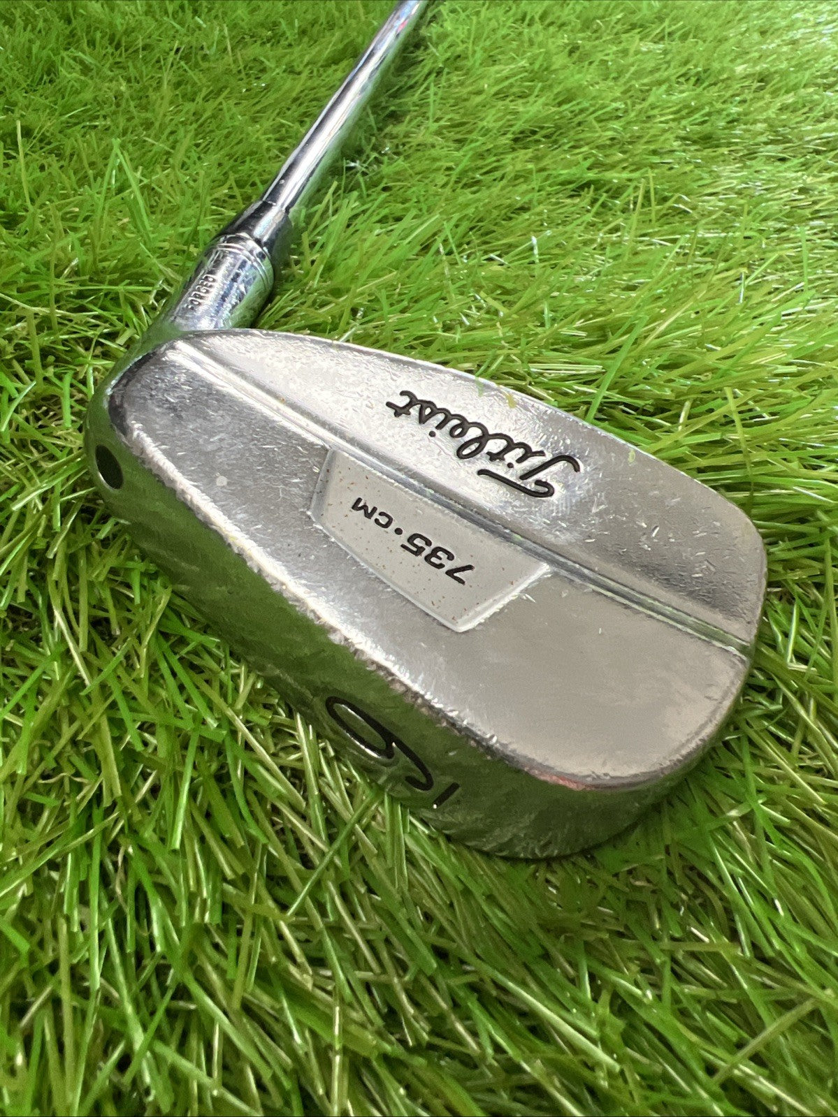 Titleist 735 CM 9 Iron Forged RH FCM 6.0 Stiff Flex Shaft 36"