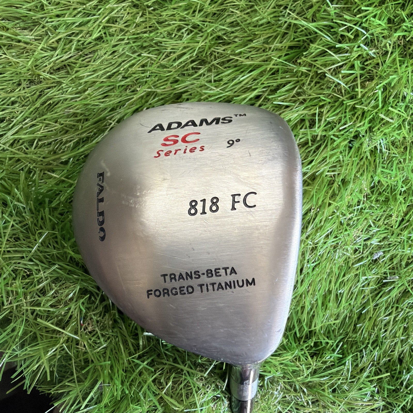 Adams SC Series 9° Driver 818 FC  RH SuperShaft Ultra Light Stiff Flex Shaft 45"