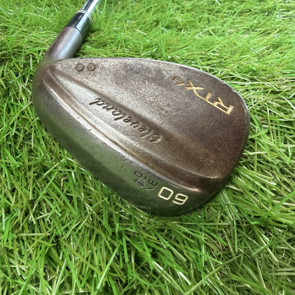 Cleveland RTX4 60° Wedge Raw RH Dynamic Gold S400 Stiff Flex 35"