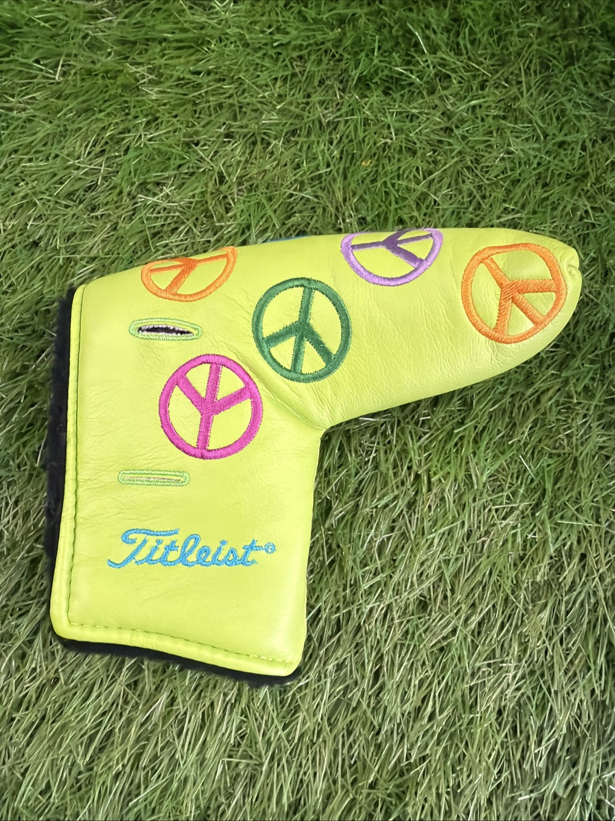 2003 Scotty Cameron Peace Sign Studio Putter Headcover