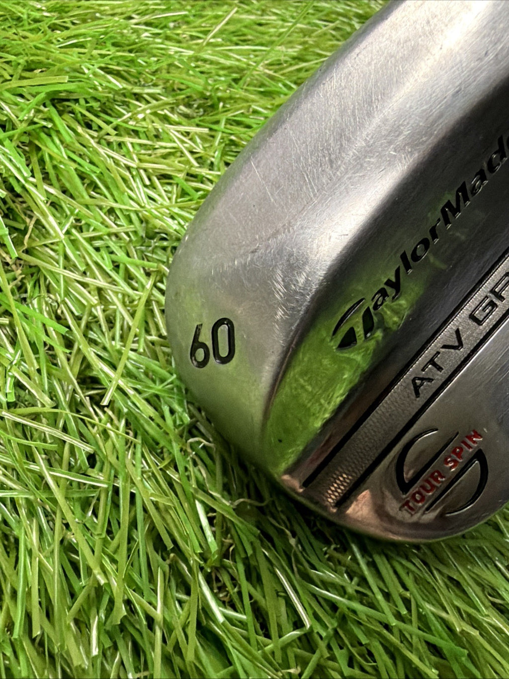 TaylorMade ATV Grind 60° Tour Spin Wedge RH Project X 6.5 X-Stiff Flex 35.5"