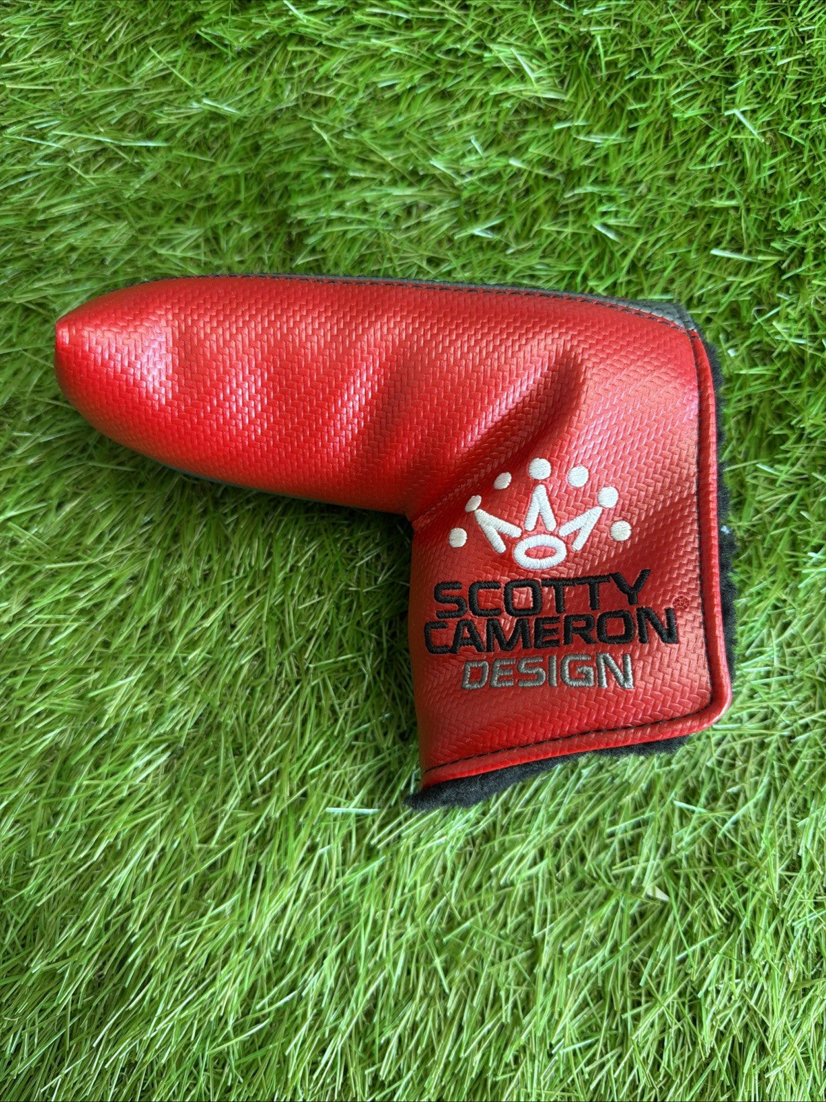 Scotty Cameron Design Putter Headcover Red / Silver
