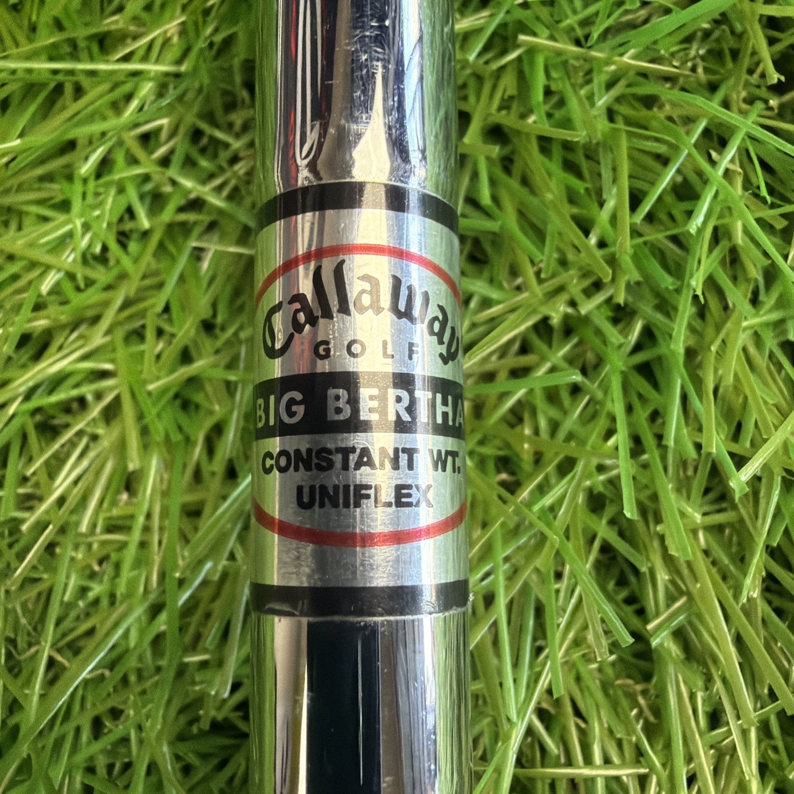 Callaway Big Bertha 4 Iron RH Constant Weight Uniflex Steel Shaft 38.5"