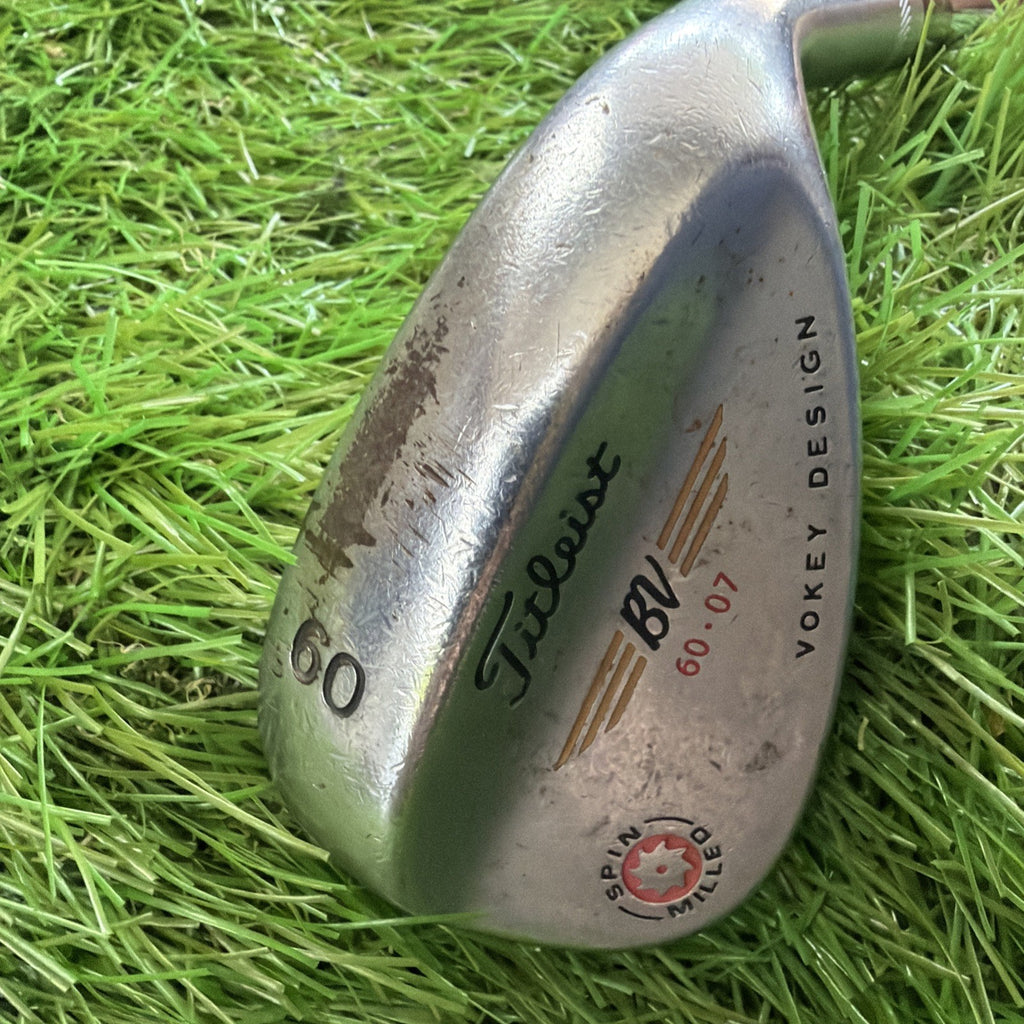 Titleist BV Vokey 60° Wedge RH Steel Shaft 35."
