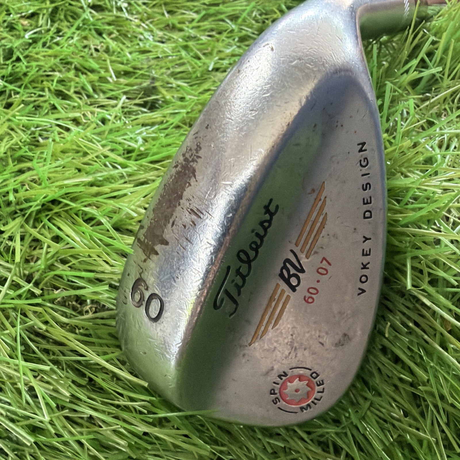 Titleist BV Vokey 60° Wedge RH Steel Shaft 35."