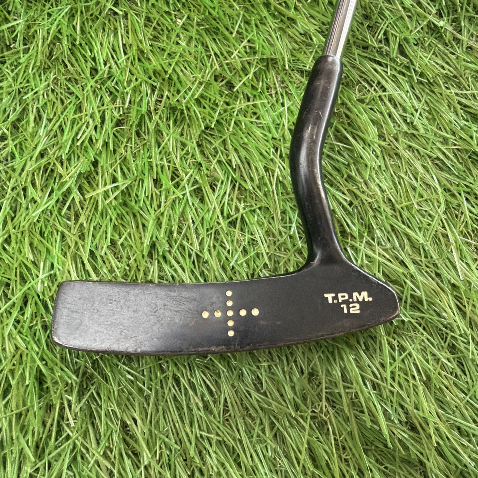 Vintage Spalding TP Mills T.P.M 12 Putter RH Steel Shaft 35.5"